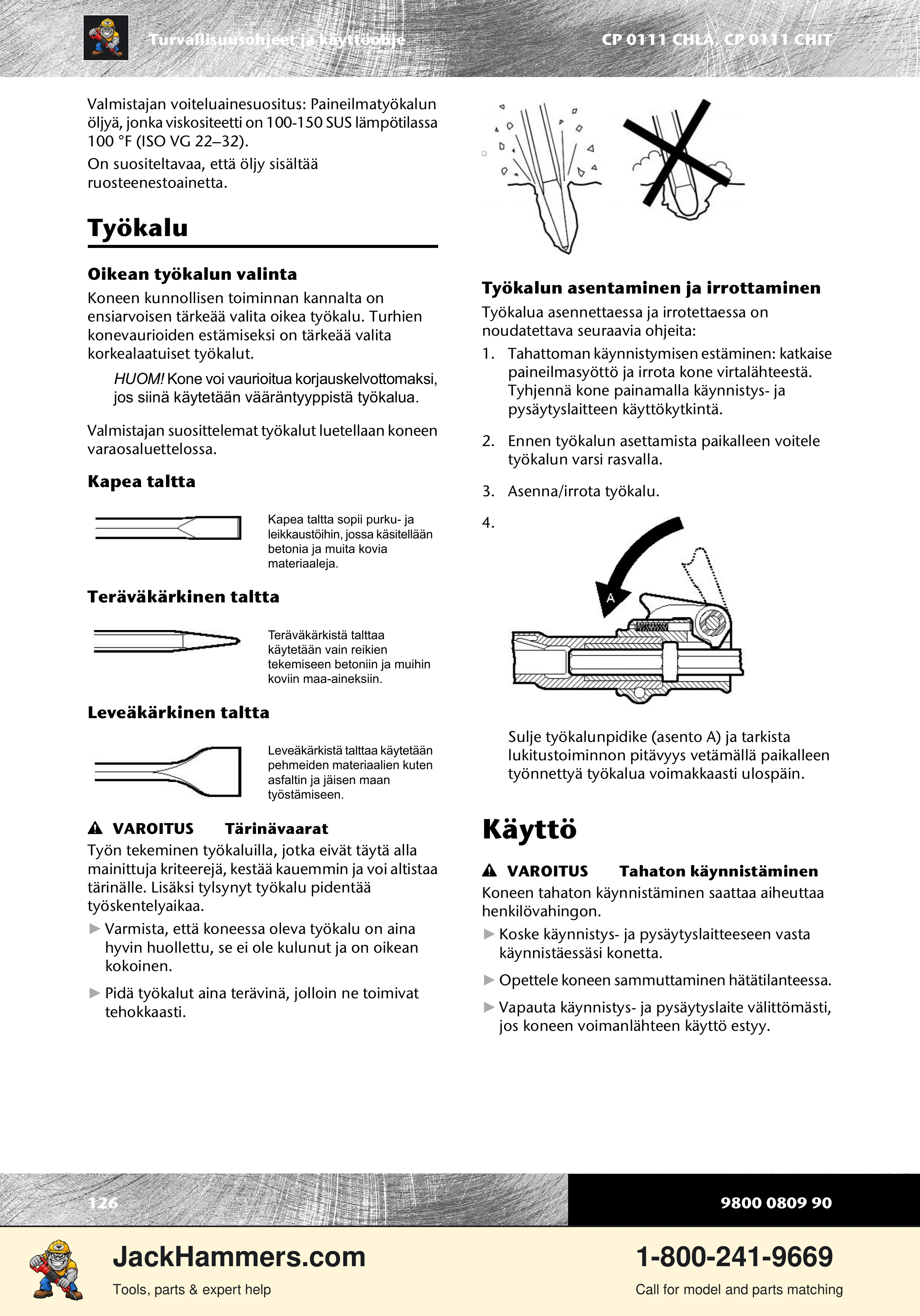 Chicago Pneumatic 0111 PDF page 126 of 176