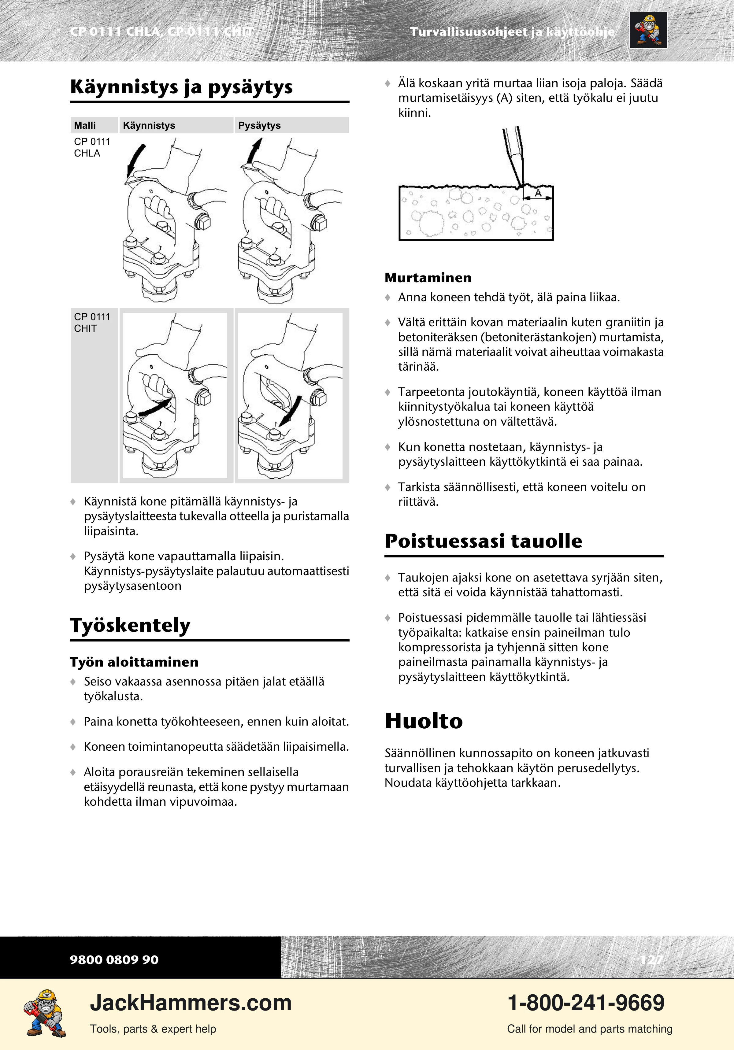 Chicago Pneumatic 0111 PDF page 127 of 176