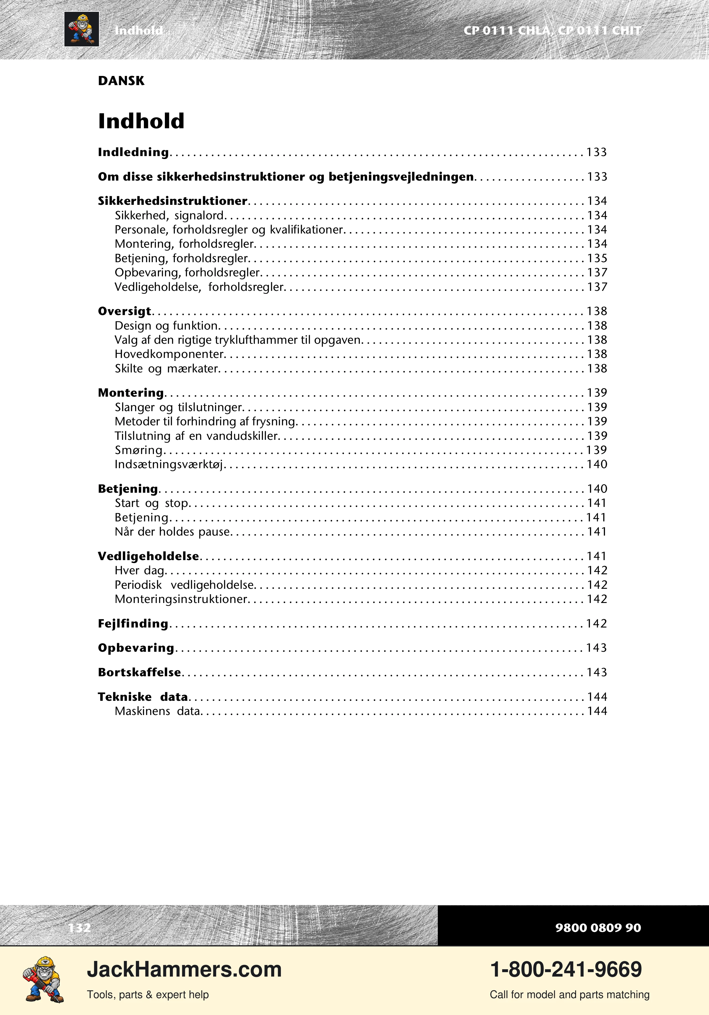 Chicago Pneumatic 0111 PDF page 132 of 176