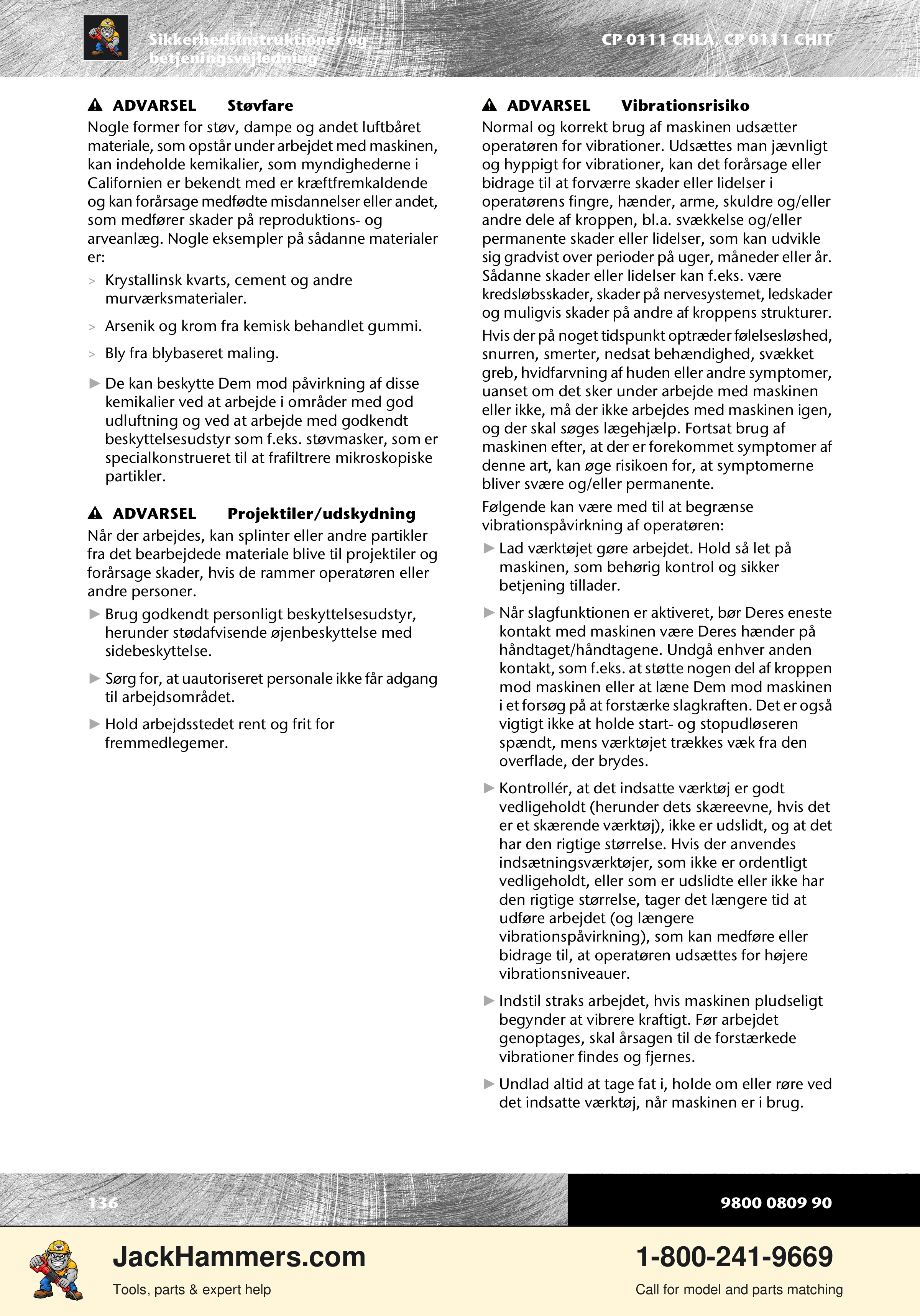 Chicago Pneumatic 0111 PDF page 136 of 176