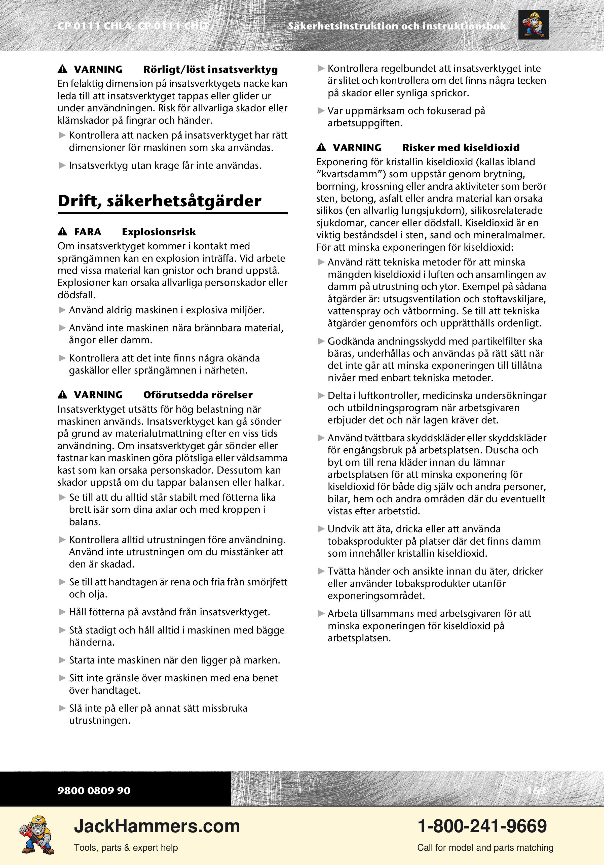 Chicago Pneumatic 0111 PDF page 163 of 176
