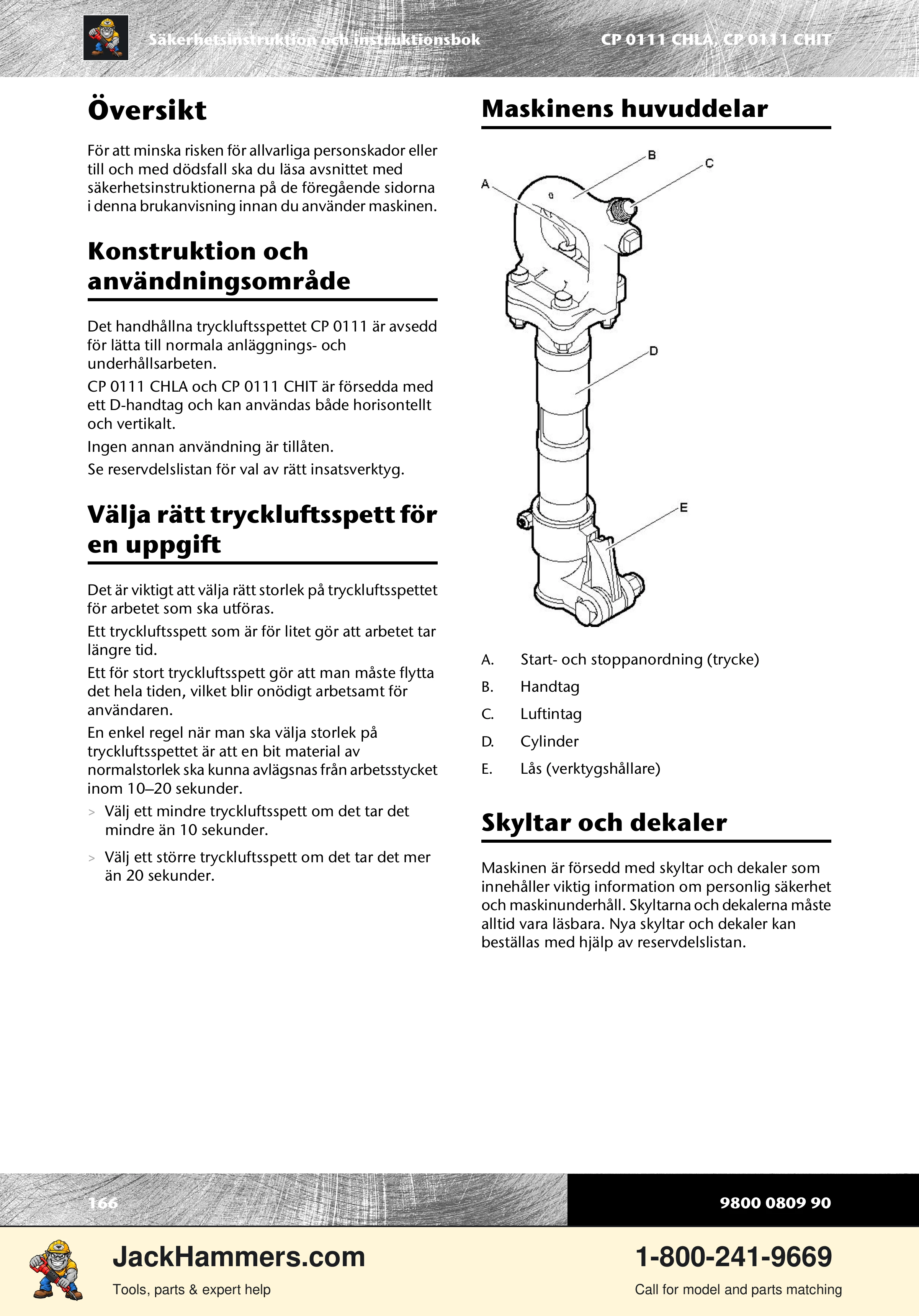 Chicago Pneumatic 0111 PDF page 166 of 176