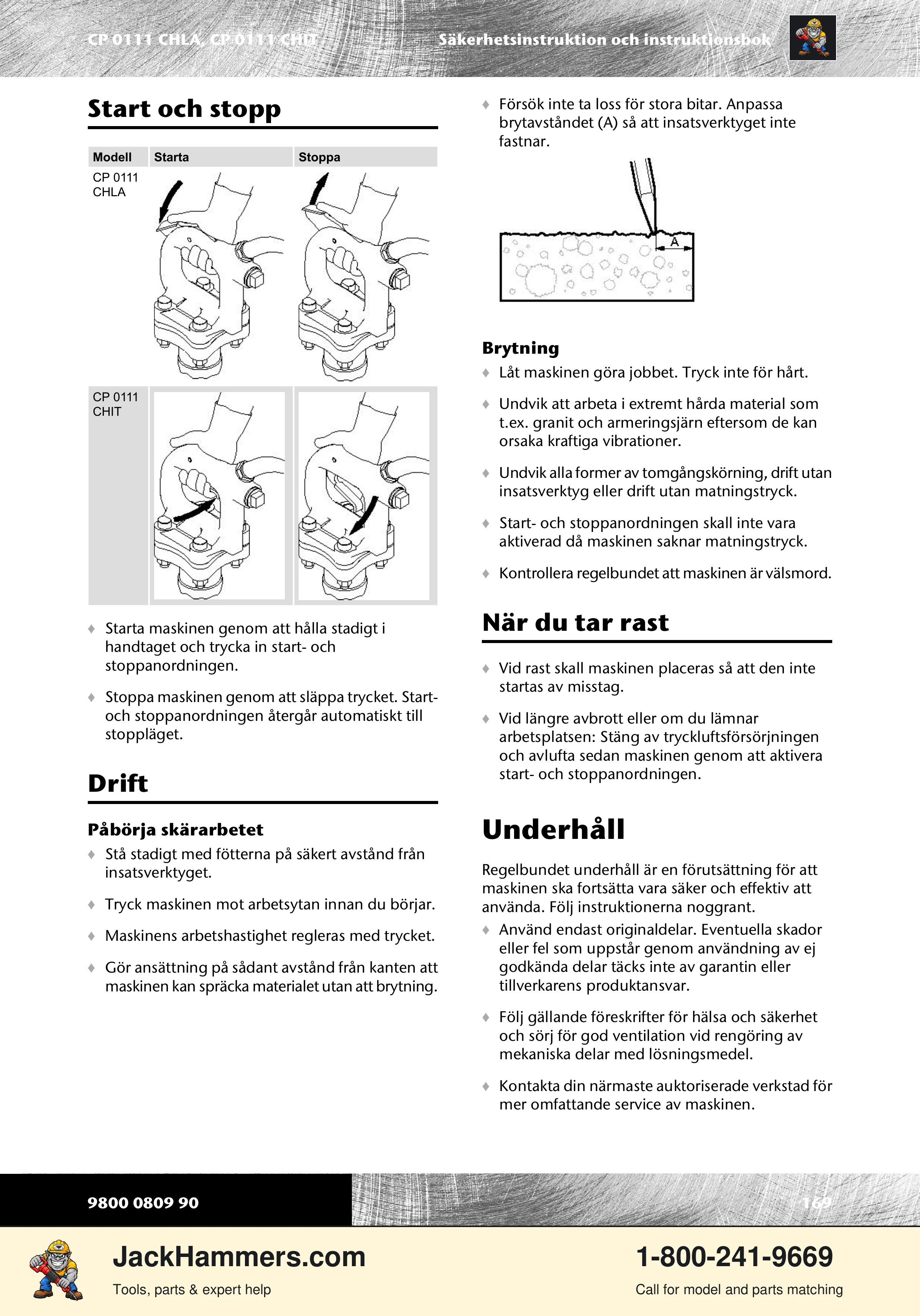 Chicago Pneumatic 0111 PDF page 169 of 176