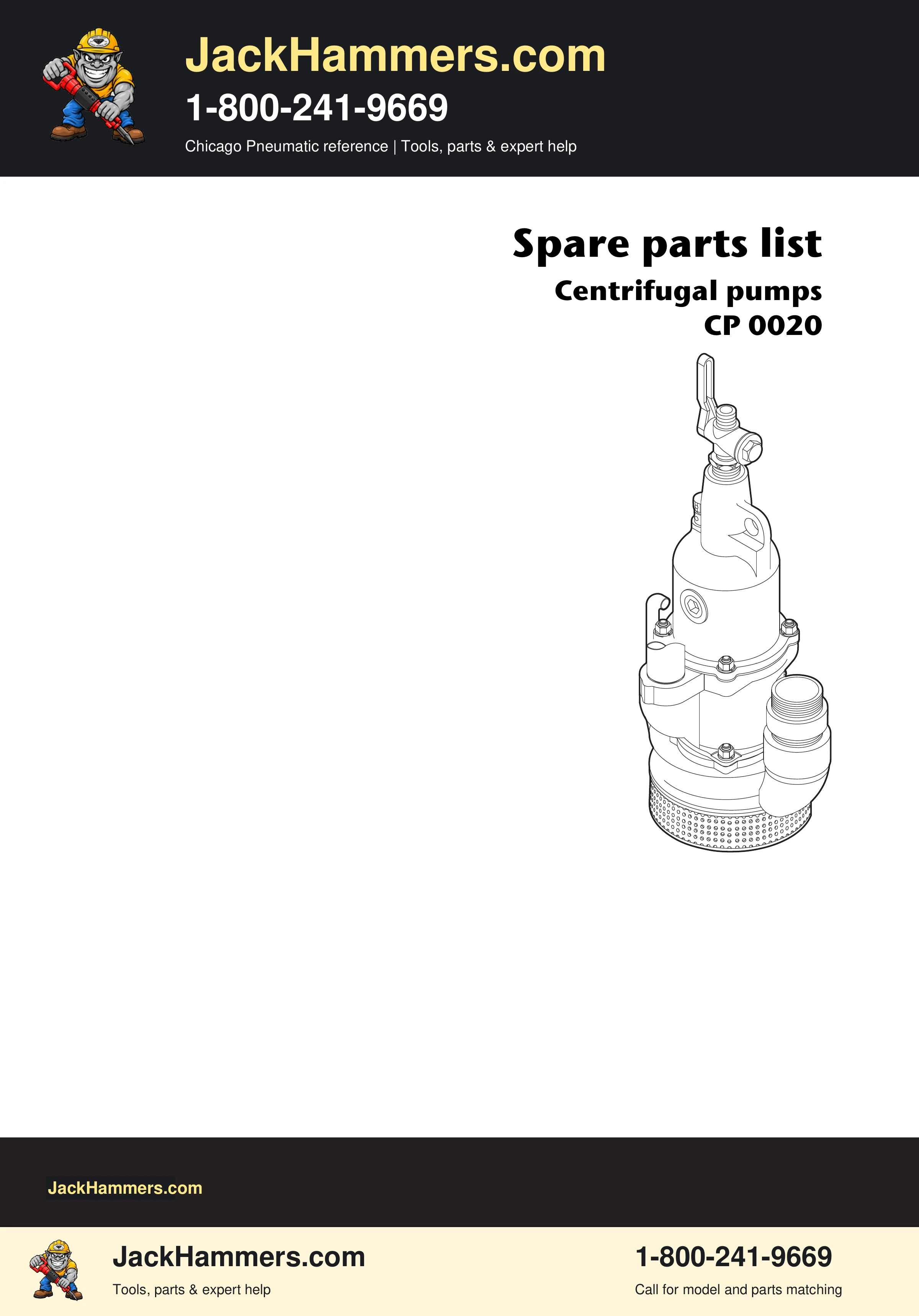 Chicago Pneumatic CP 0020 PDF page 1 of 16