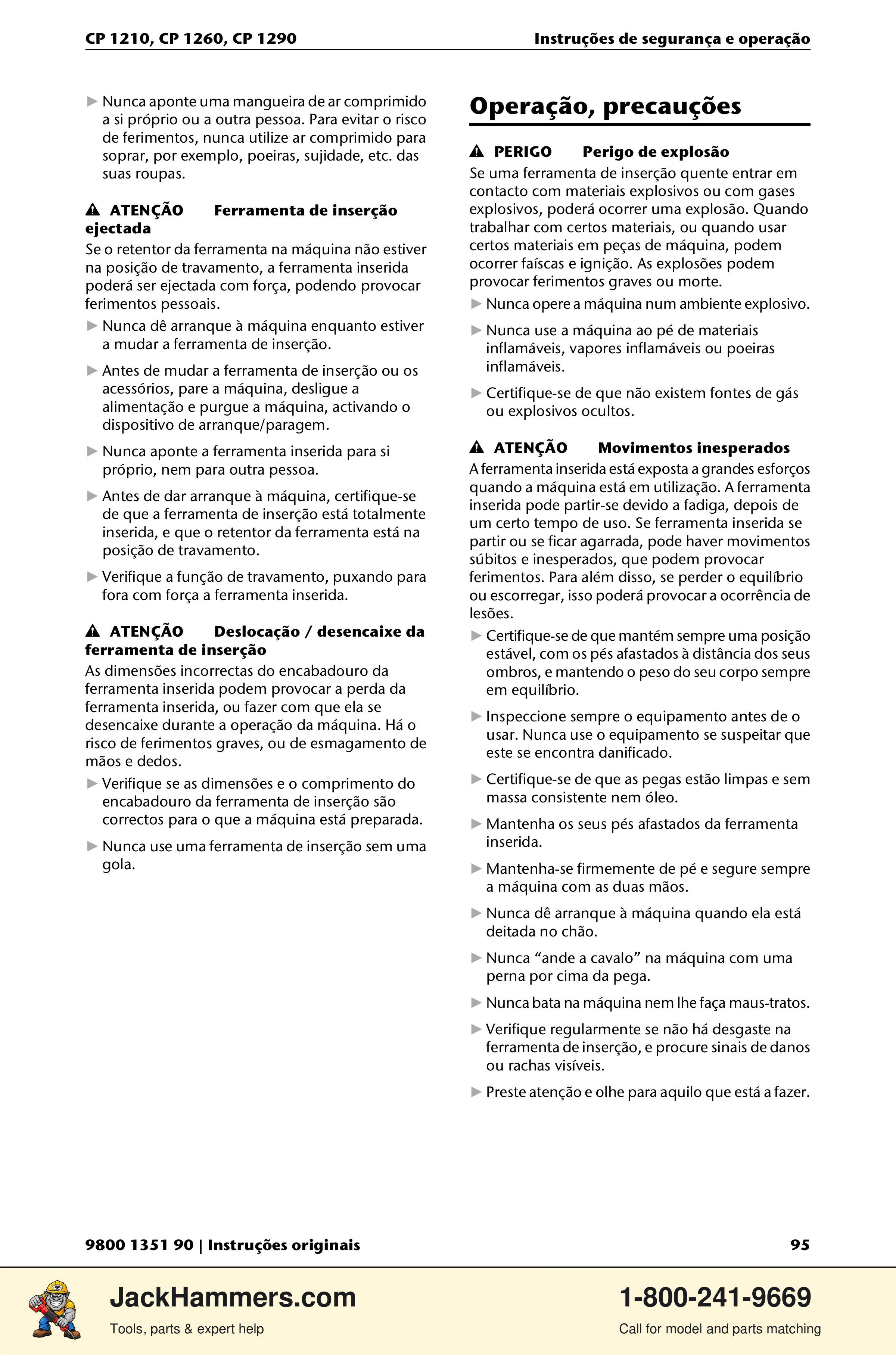Chicago Pneumatic 1210 / 1260 / 1290 PDF page 95 of 268