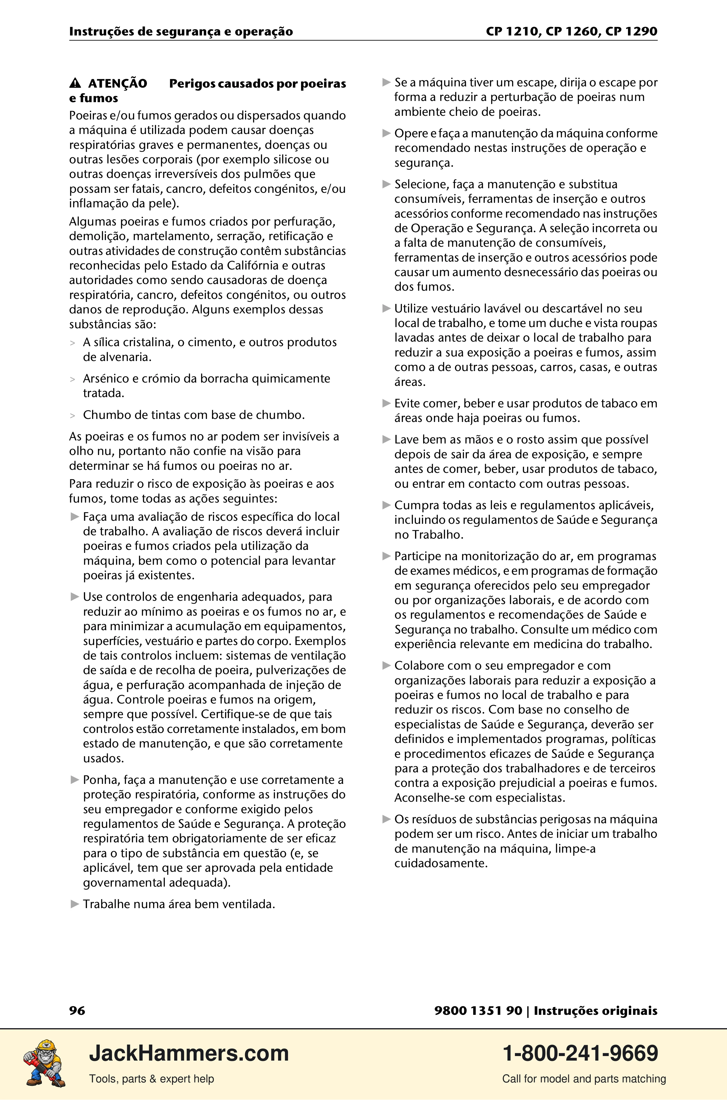 Chicago Pneumatic 1210 / 1260 / 1290 PDF page 96 of 268