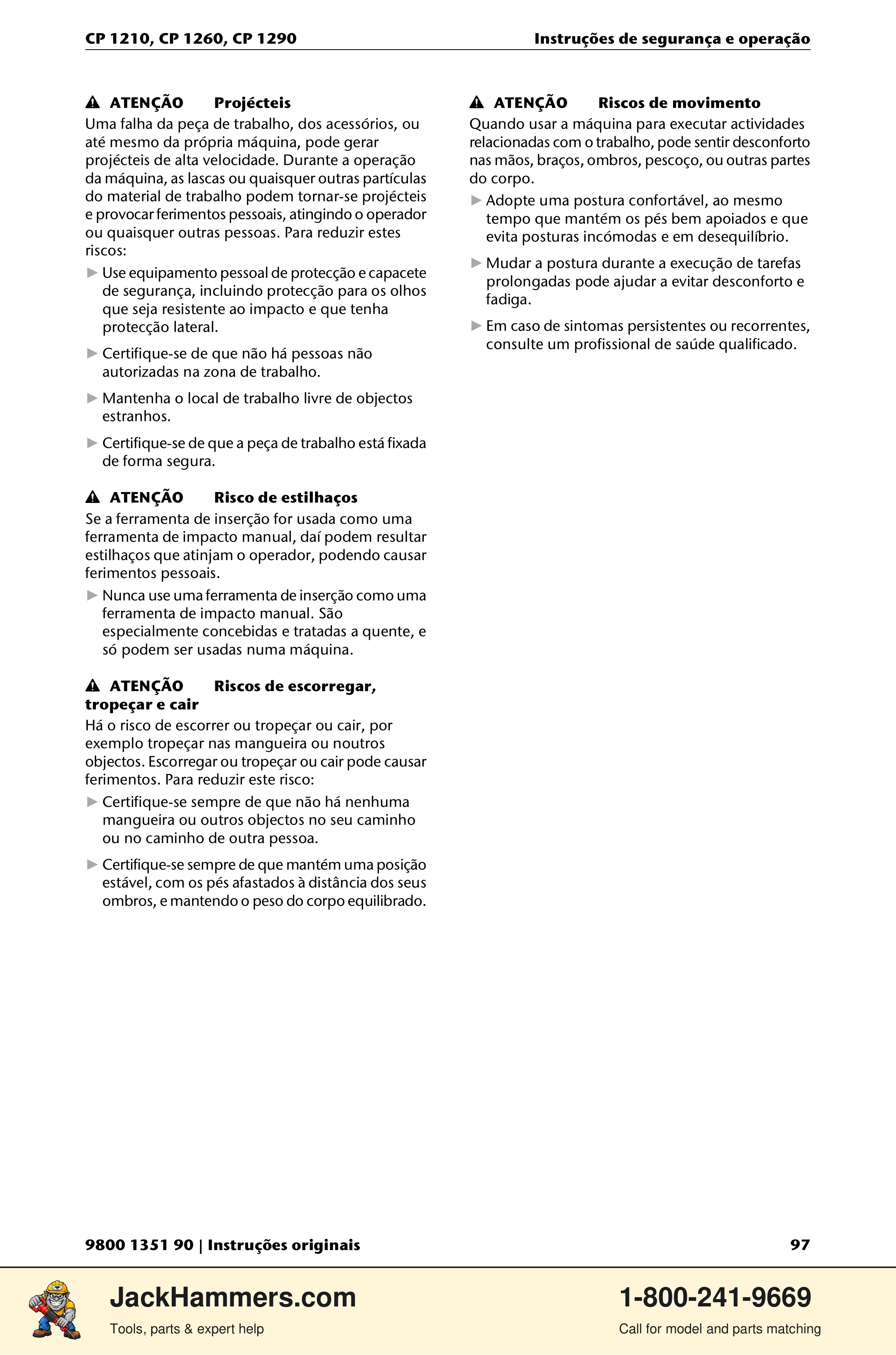 Chicago Pneumatic 1210 / 1260 / 1290 PDF page 97 of 268