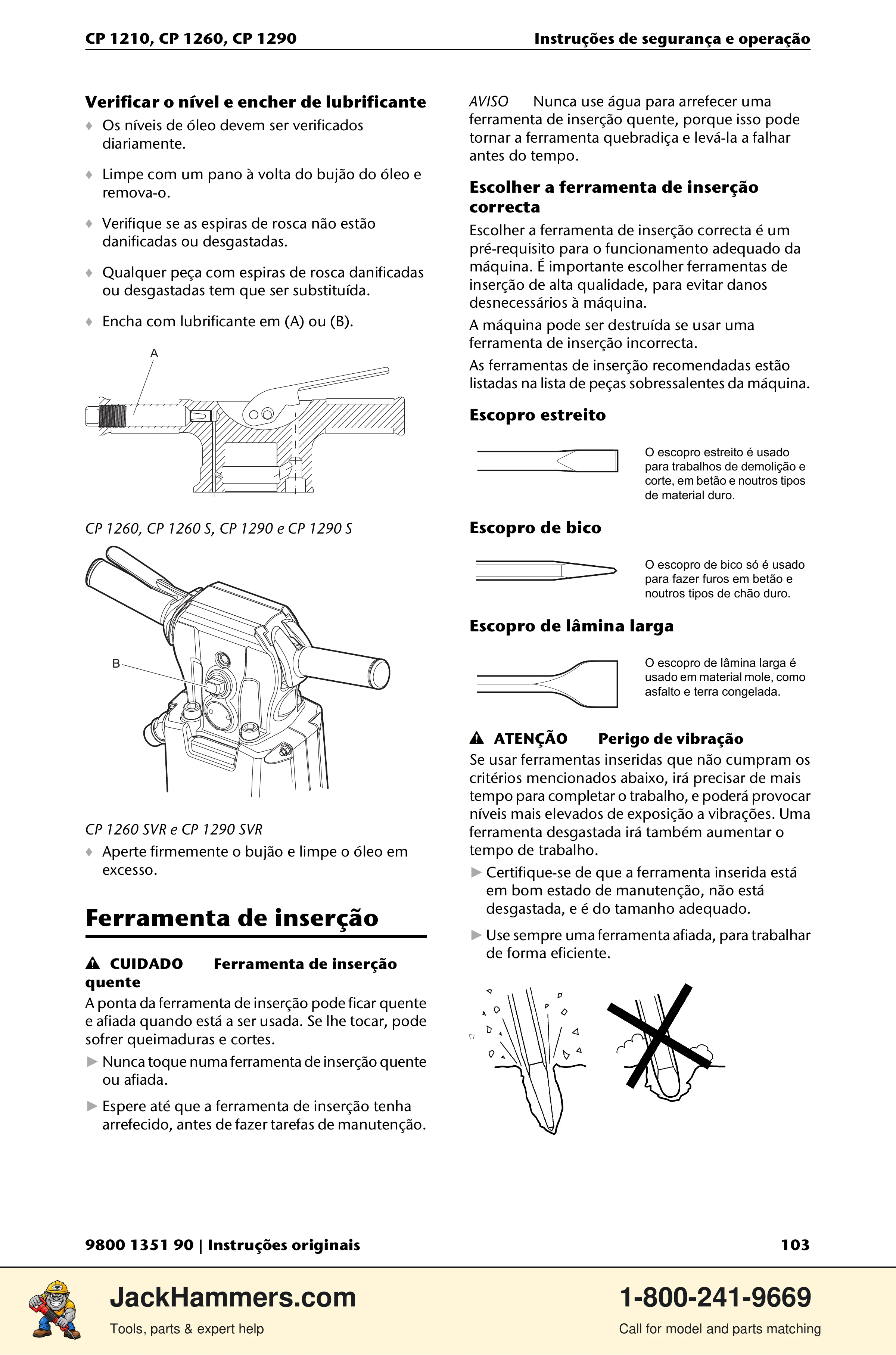 Chicago Pneumatic 1210 / 1260 / 1290 PDF page 103 of 268