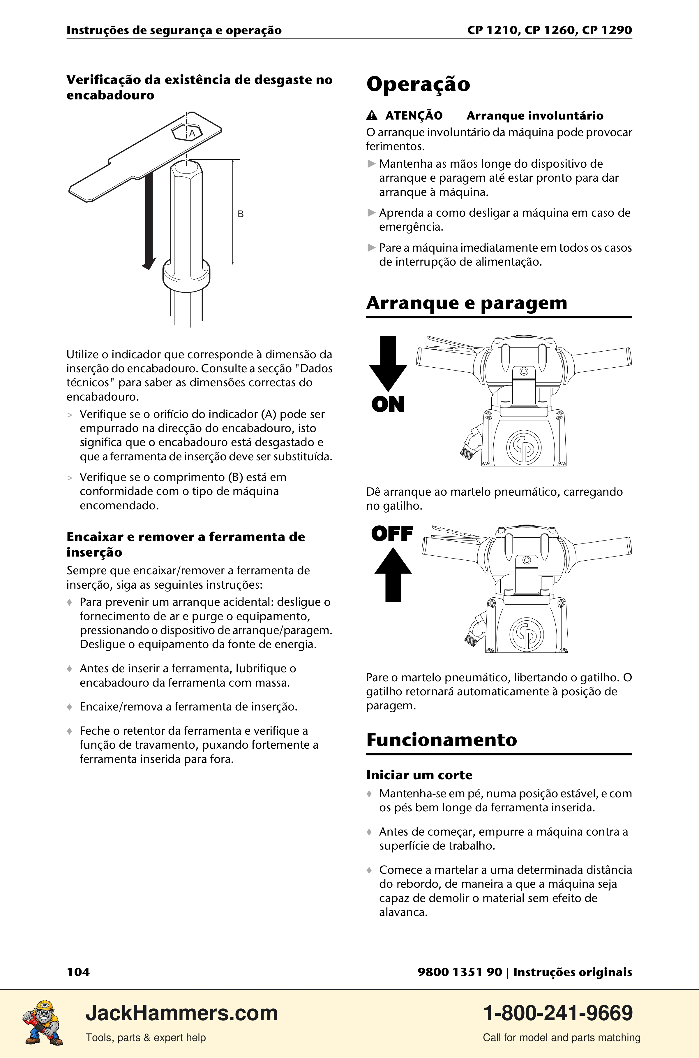 Chicago Pneumatic 1210 / 1260 / 1290 PDF page 104 of 268