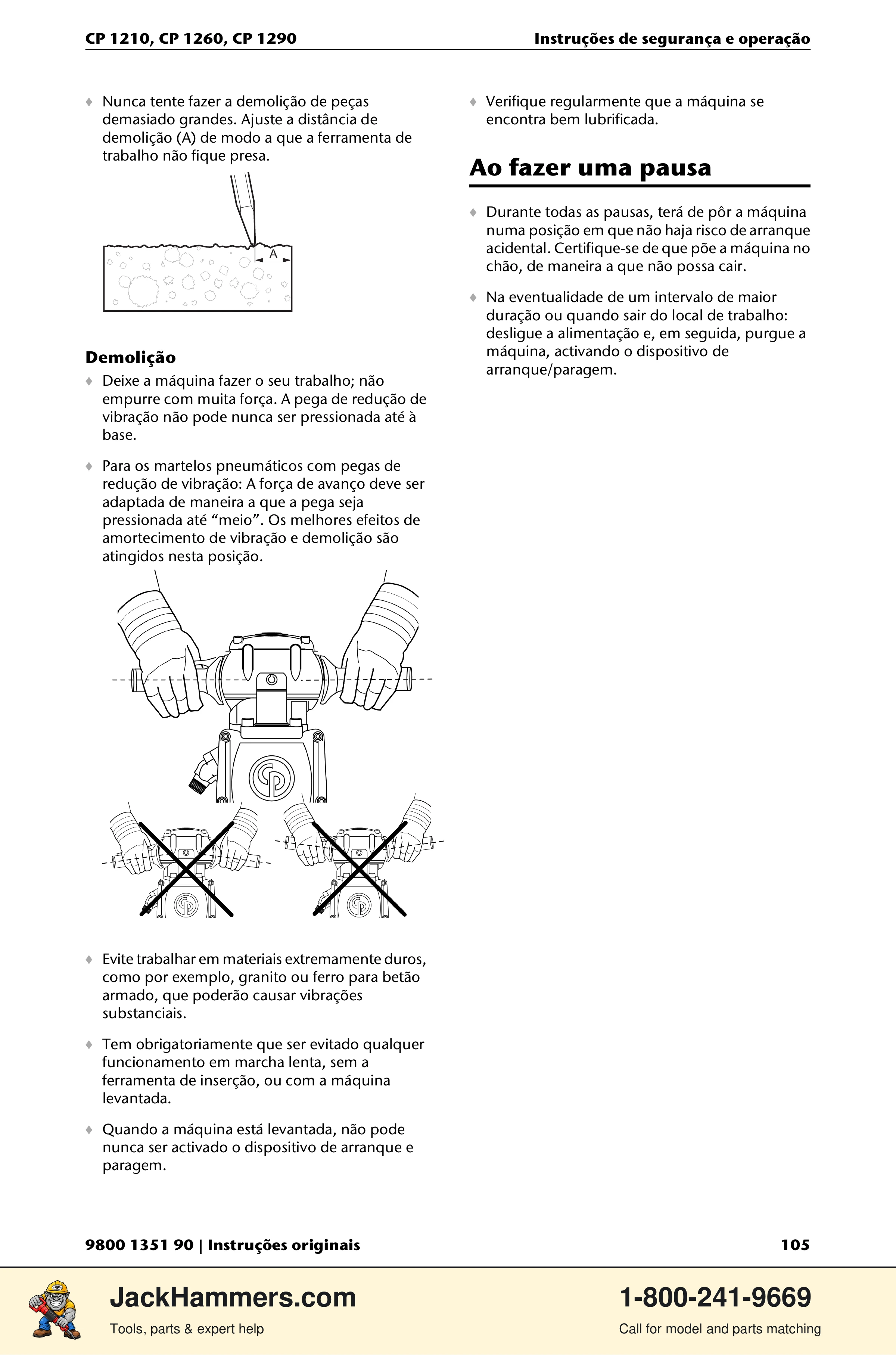 Chicago Pneumatic 1210 / 1260 / 1290 PDF page 105 of 268