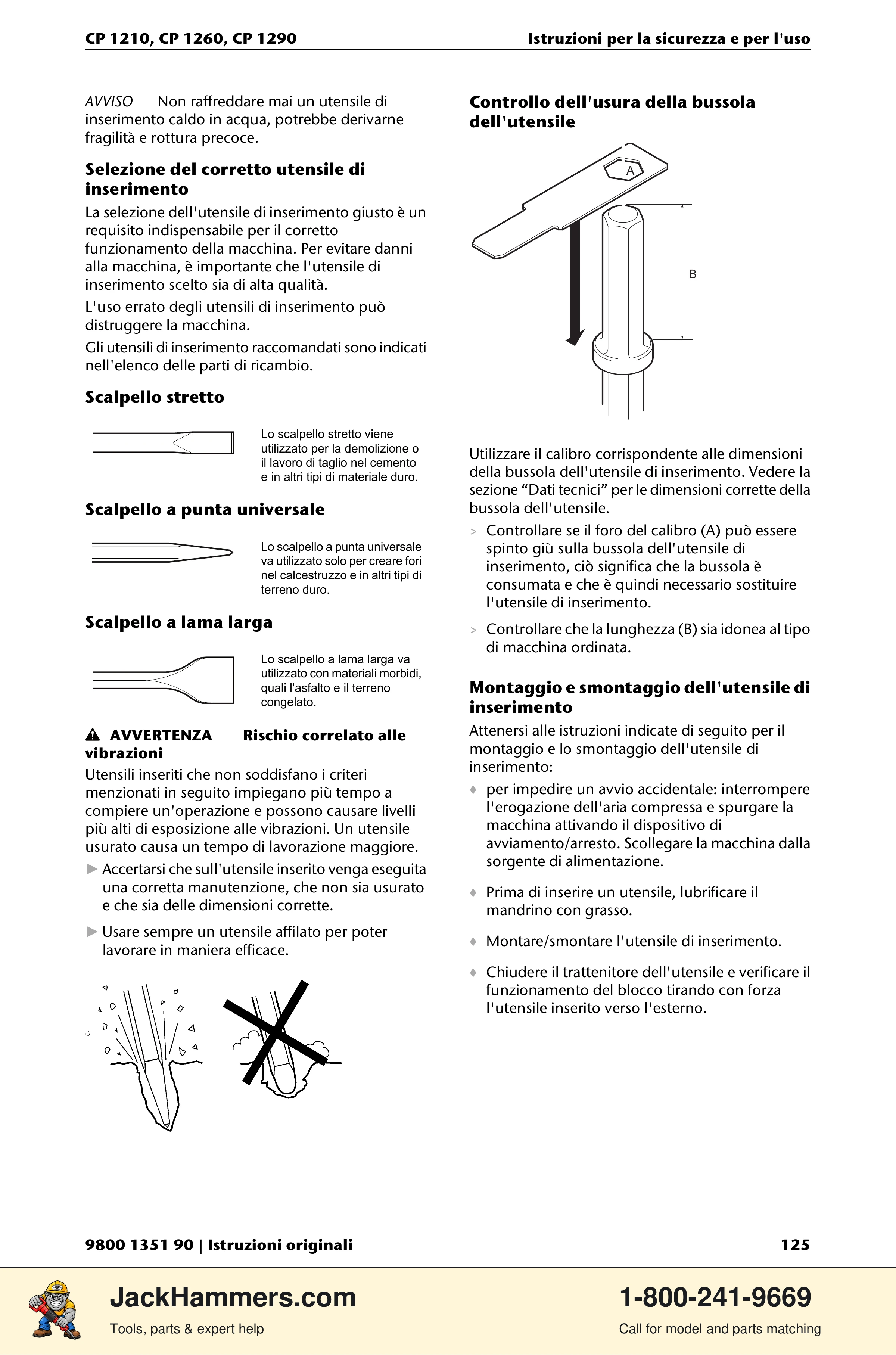 Chicago Pneumatic 1210 / 1260 / 1290 PDF page 125 of 268