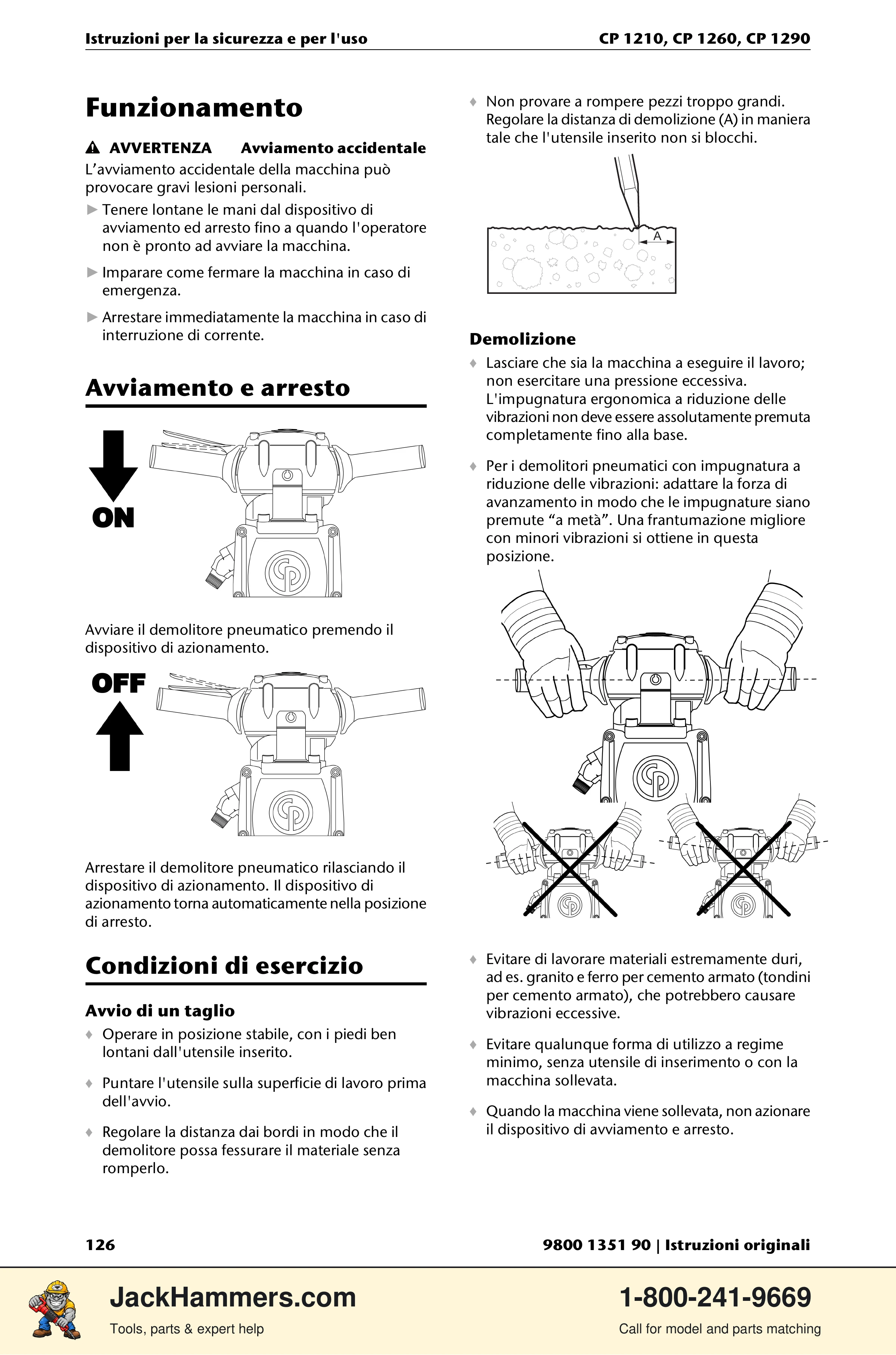 Chicago Pneumatic 1210 / 1260 / 1290 PDF page 126 of 268