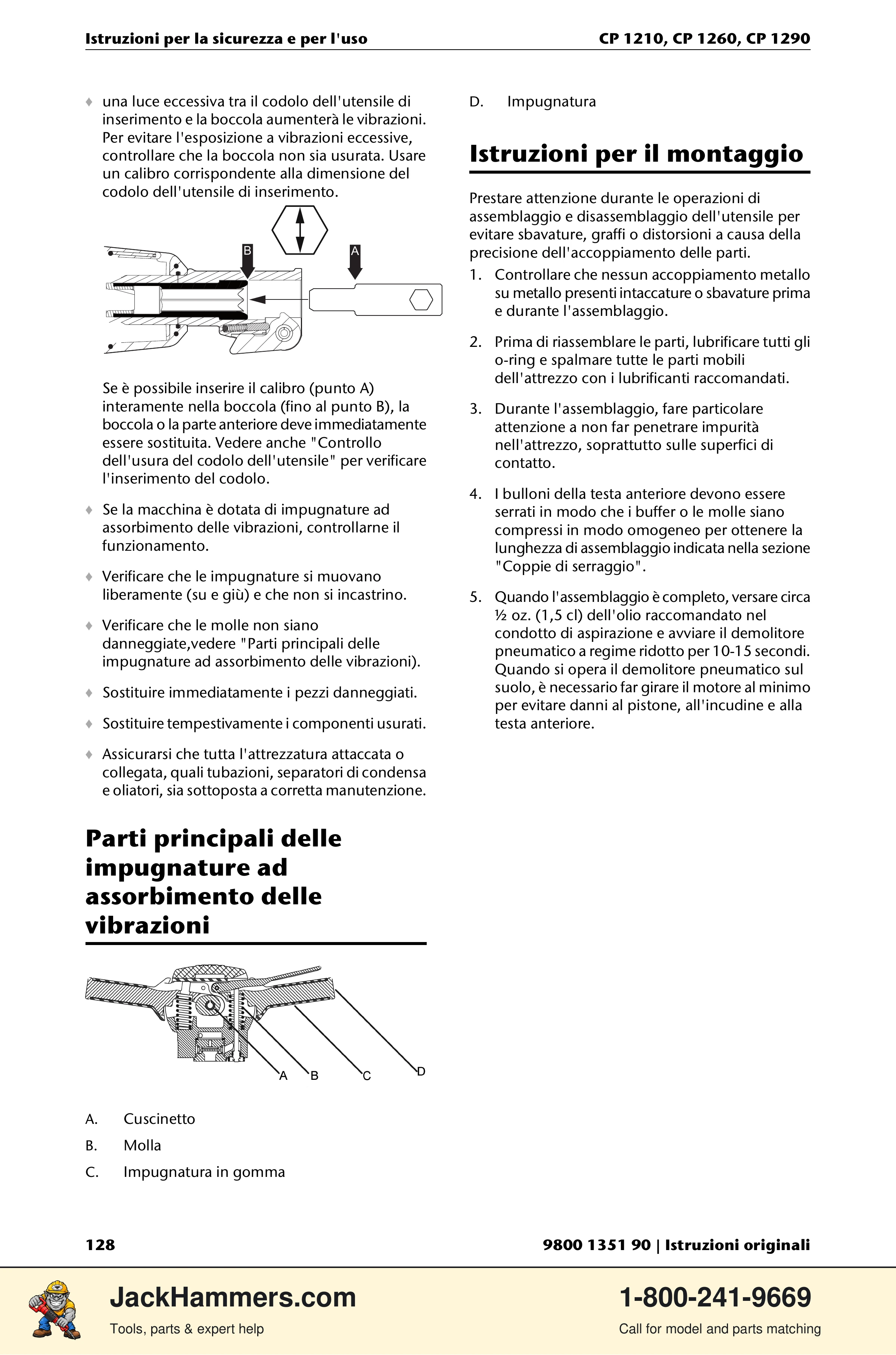 Chicago Pneumatic 1210 / 1260 / 1290 PDF page 128 of 268