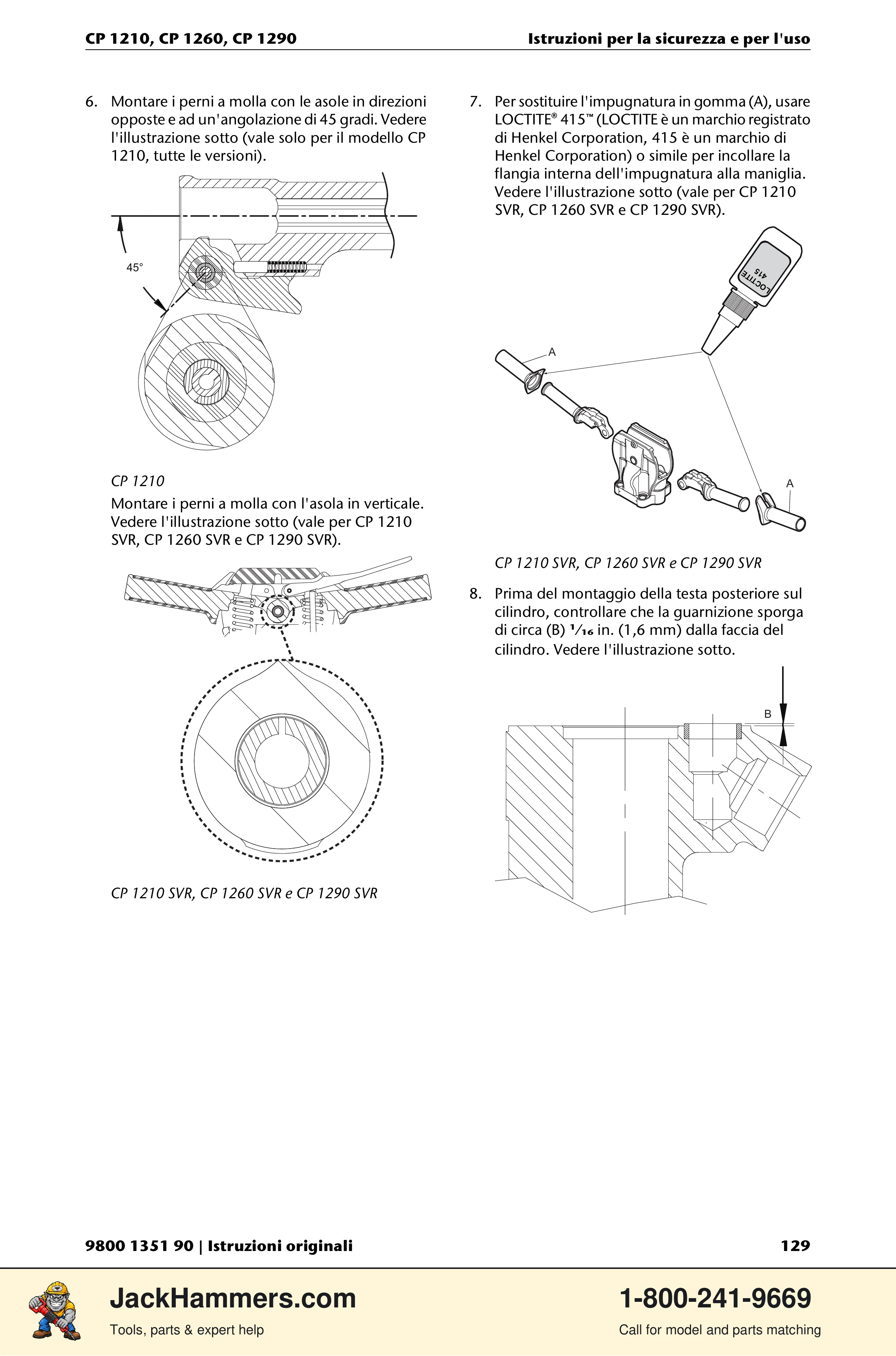 Chicago Pneumatic 1210 / 1260 / 1290 PDF page 129 of 268