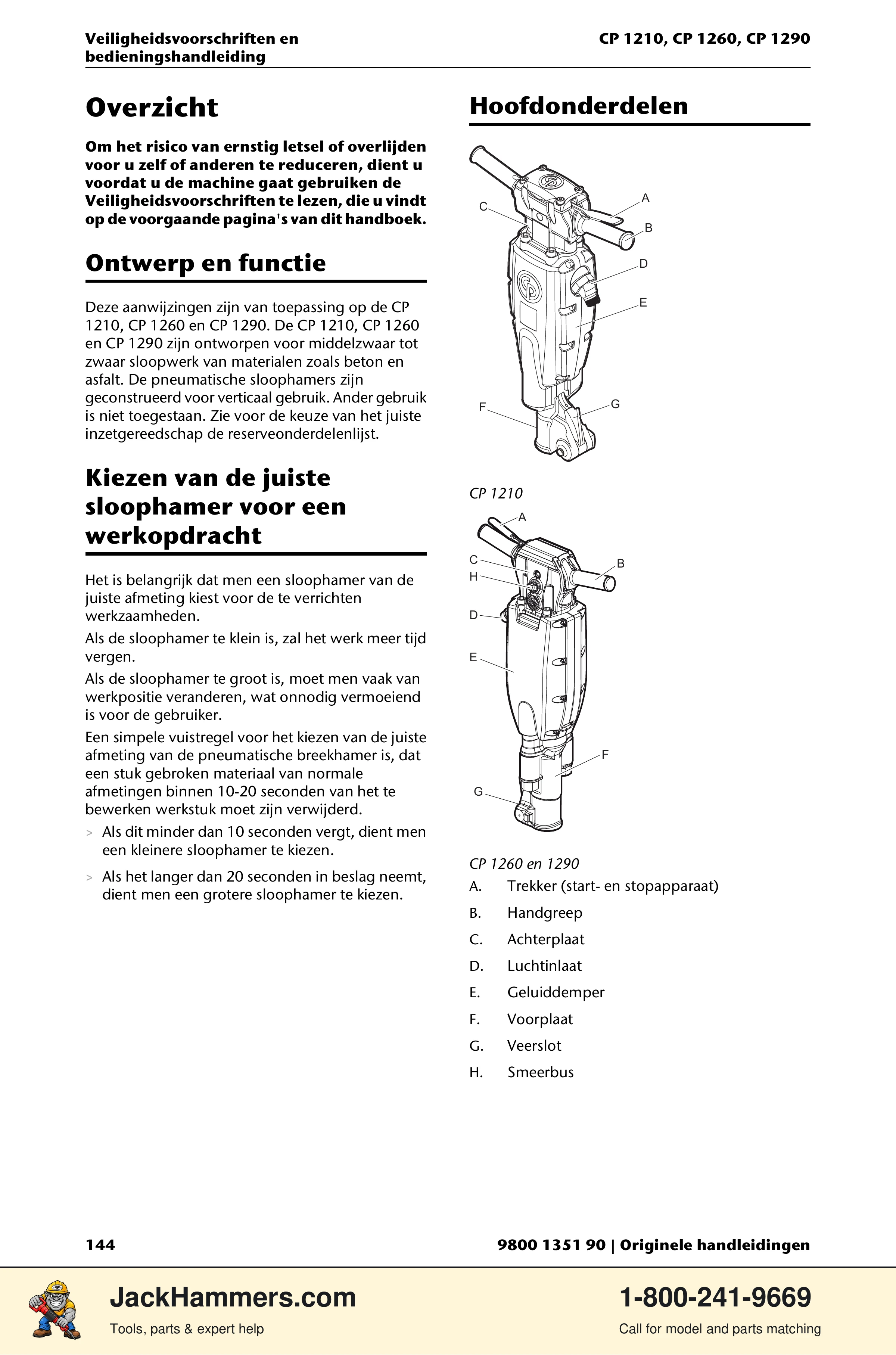 Chicago Pneumatic 1210 / 1260 / 1290 PDF page 144 of 268