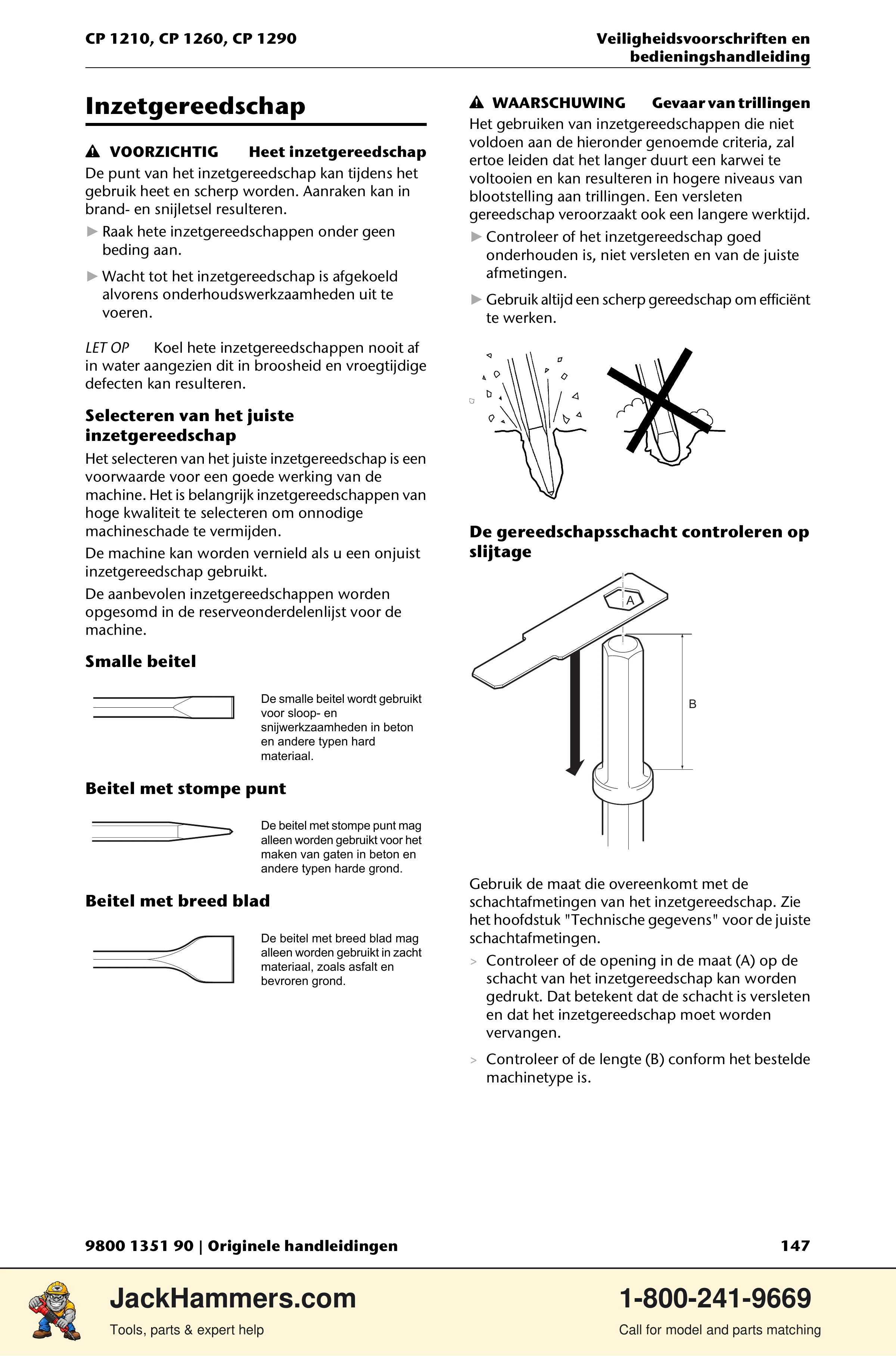 Chicago Pneumatic 1210 / 1260 / 1290 PDF page 147 of 268