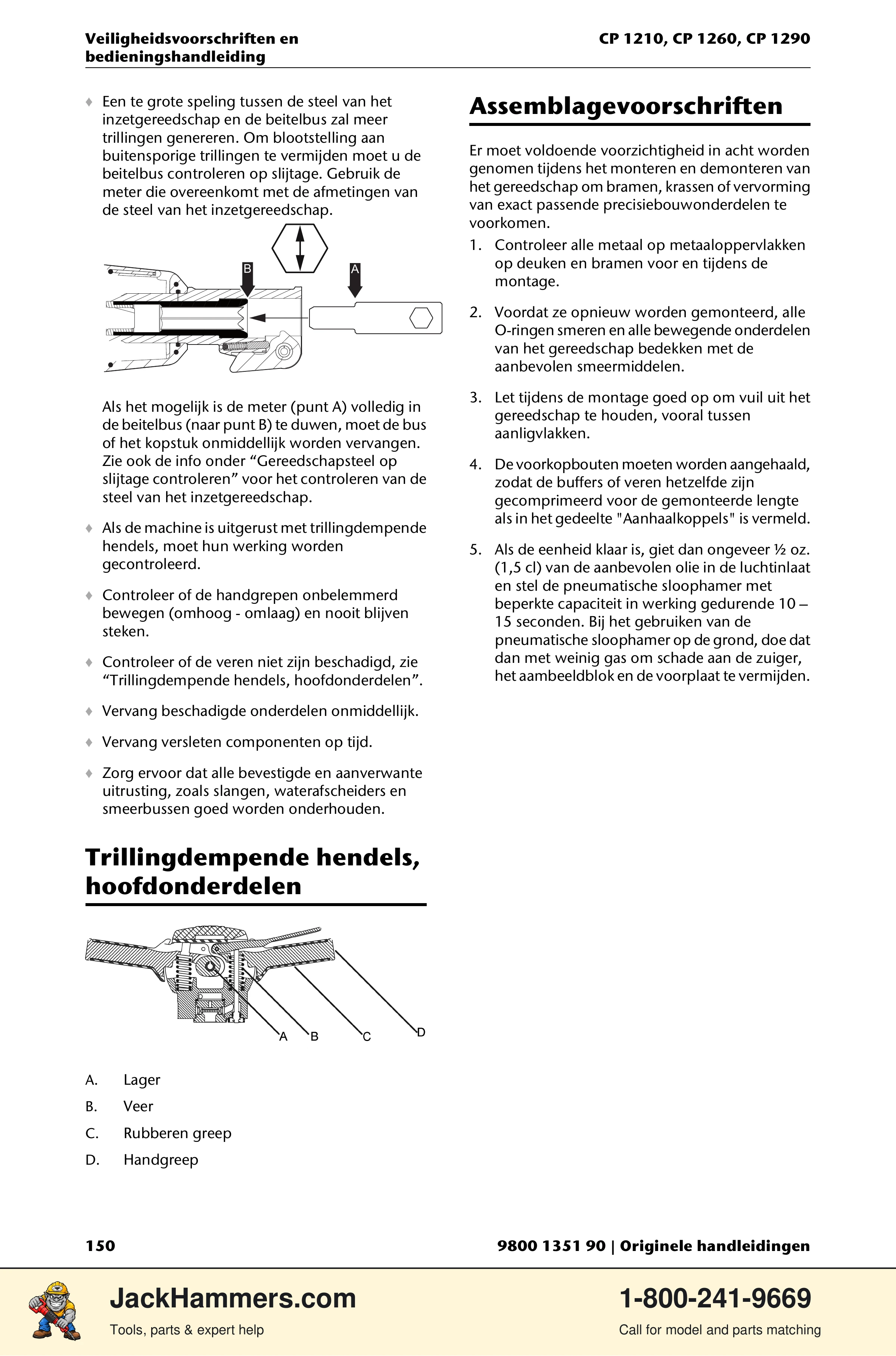 Chicago Pneumatic 1210 / 1260 / 1290 PDF page 150 of 268