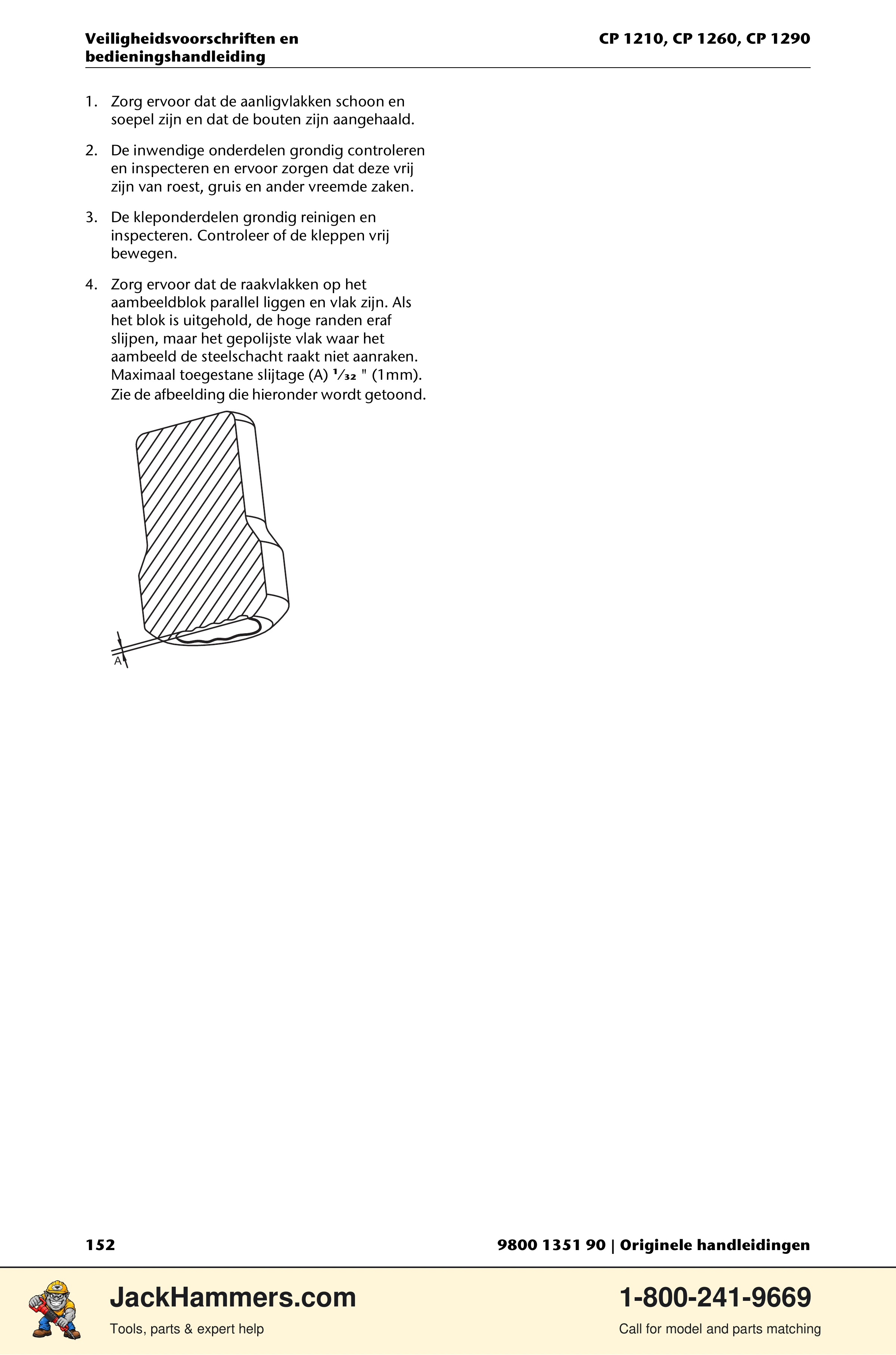Chicago Pneumatic 1210 / 1260 / 1290 PDF page 152 of 268