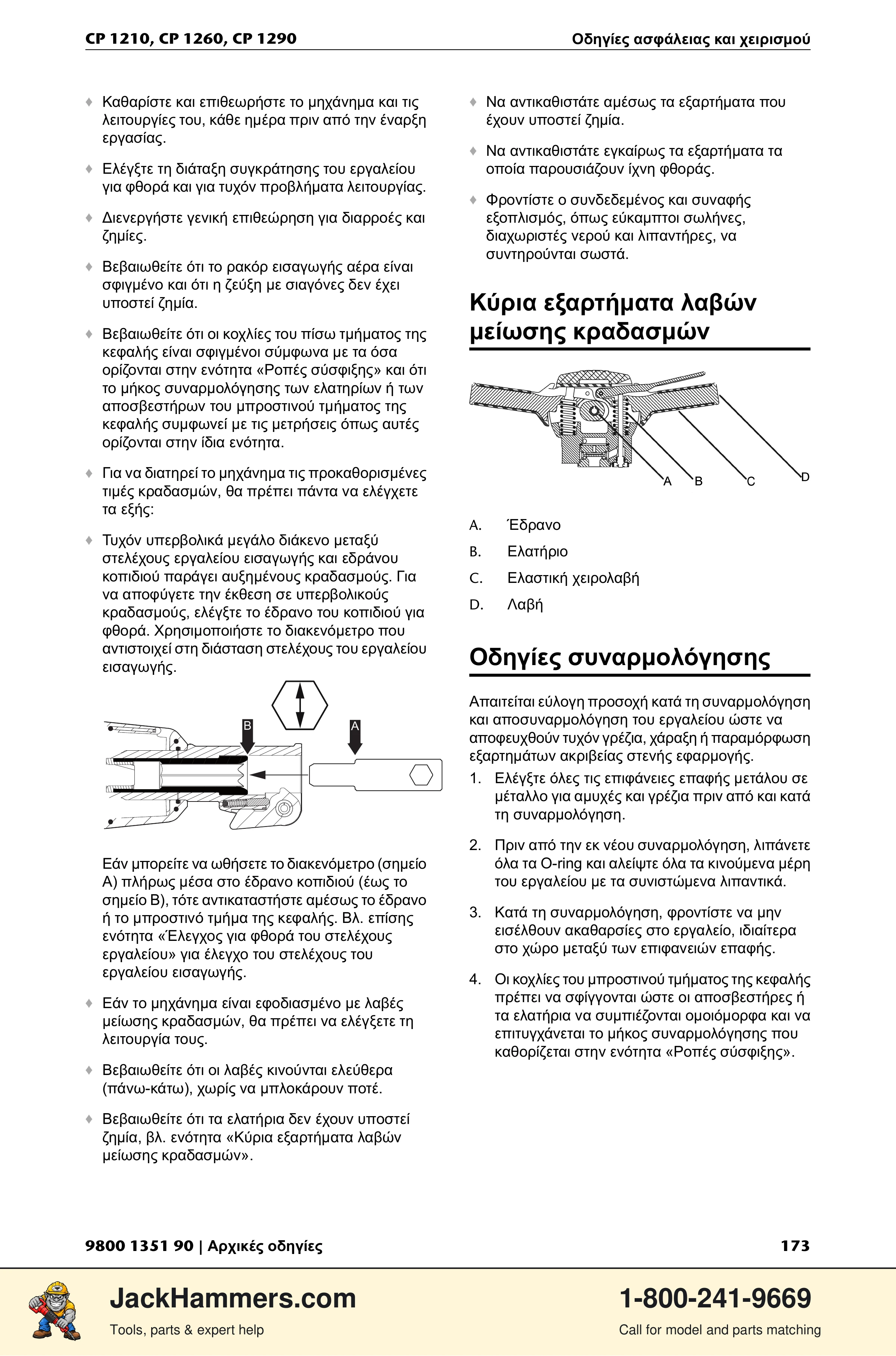 Chicago Pneumatic 1210 / 1260 / 1290 PDF page 173 of 268