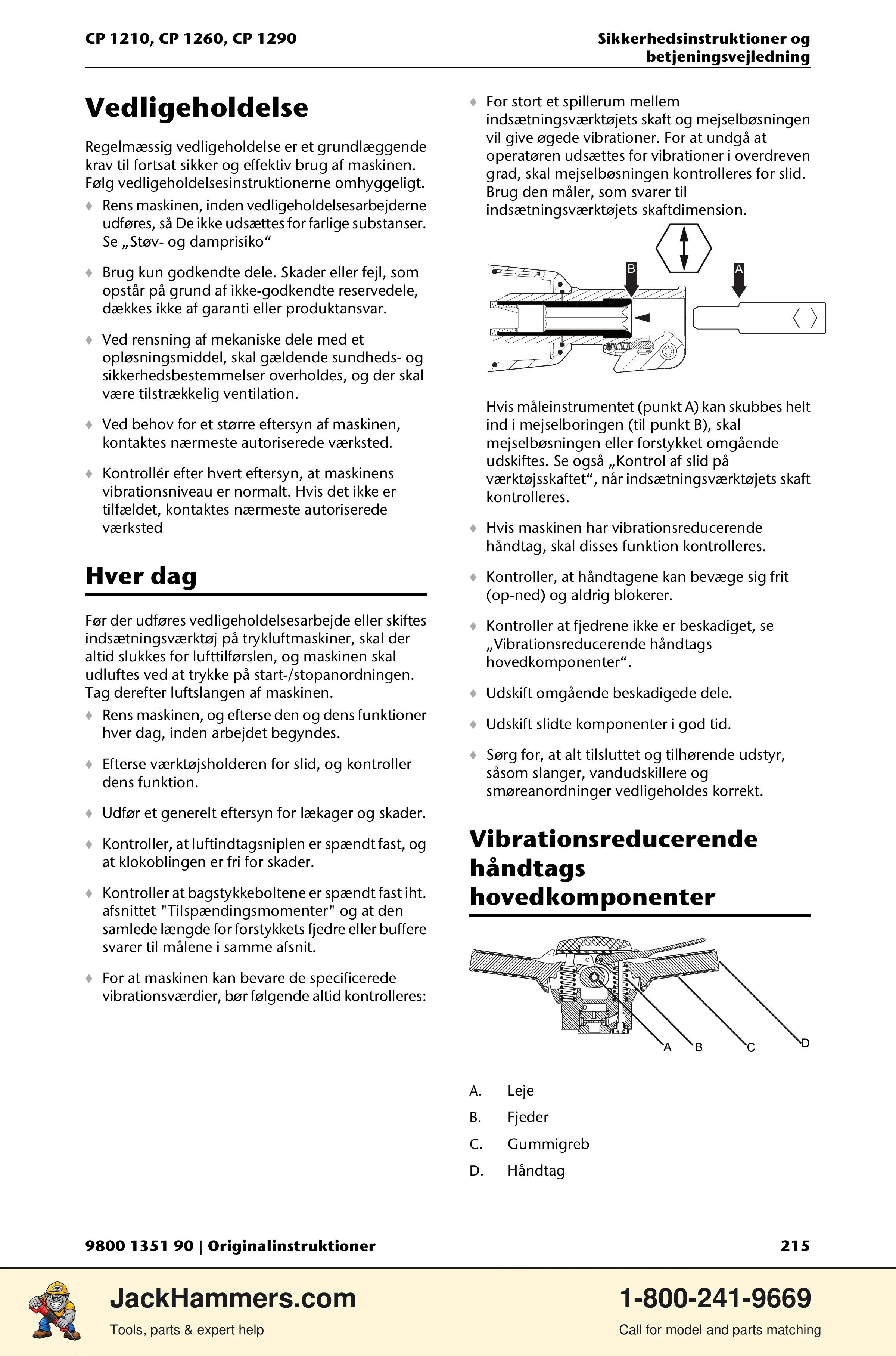 Chicago Pneumatic 1210 / 1260 / 1290 PDF page 215 of 268