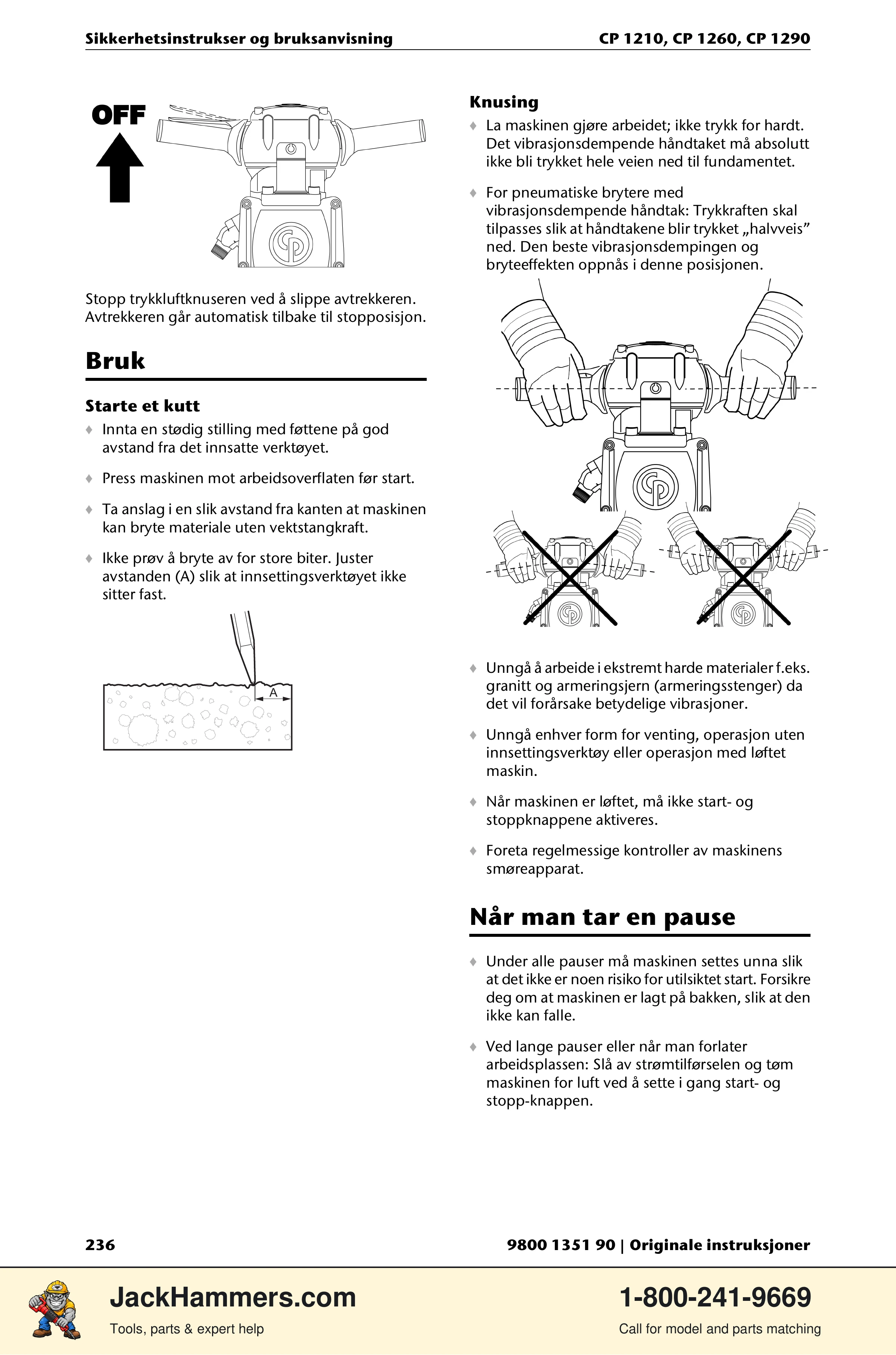 Chicago Pneumatic 1210 / 1260 / 1290 PDF page 236 of 268