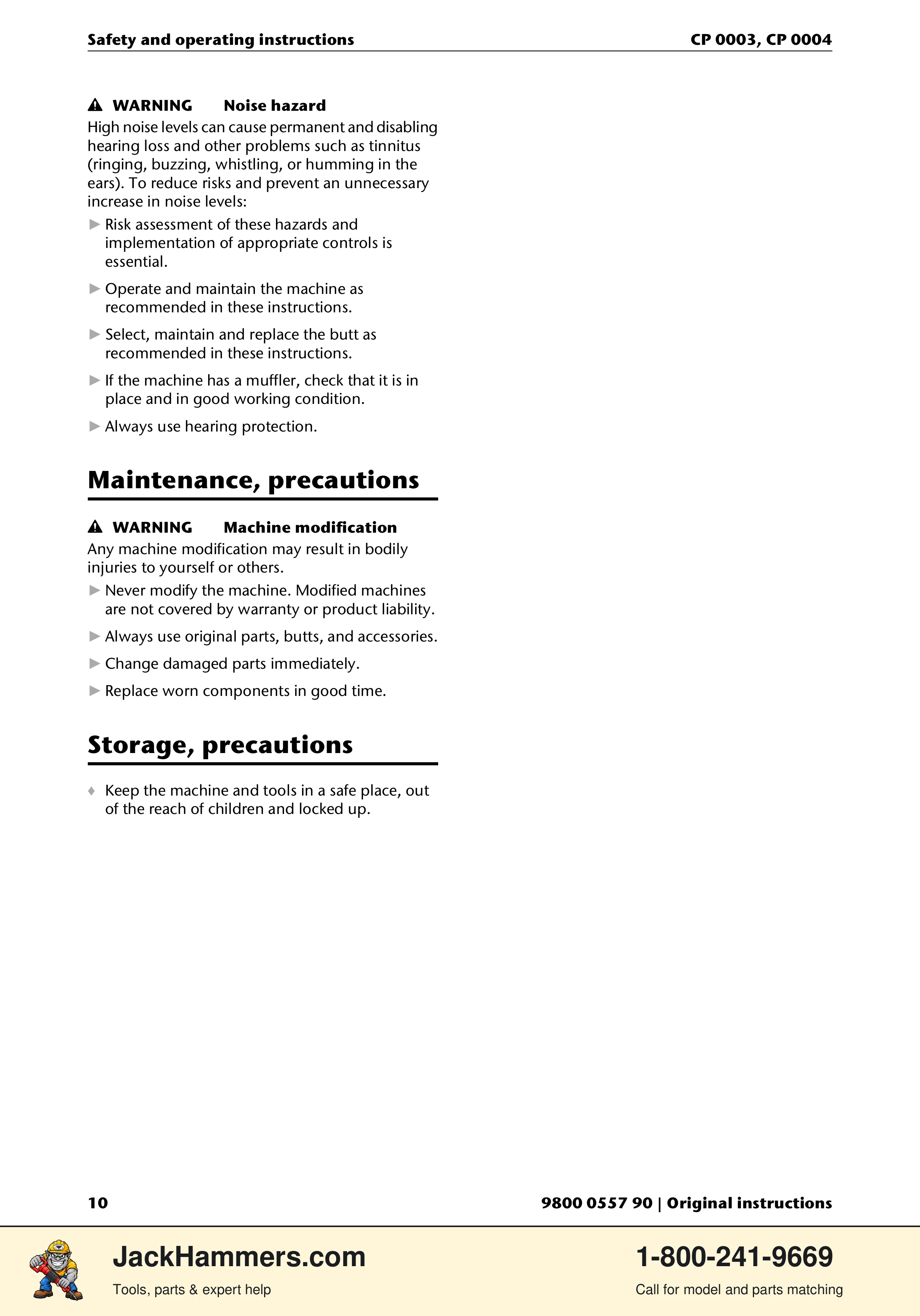 Chicago Pneumatic CP 0004 PDF page 10 of 216