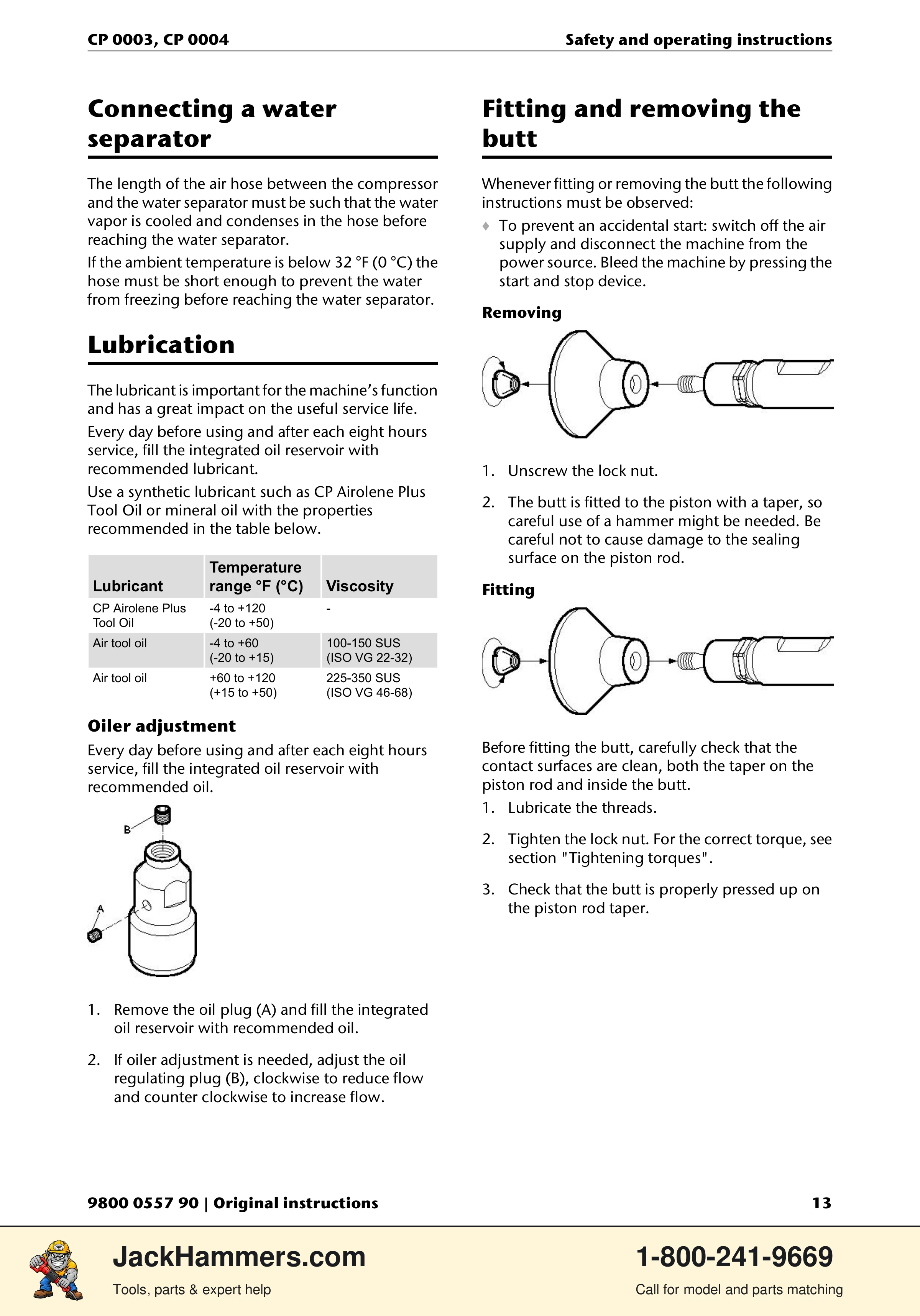 Chicago Pneumatic CP 0004 PDF page 13 of 216