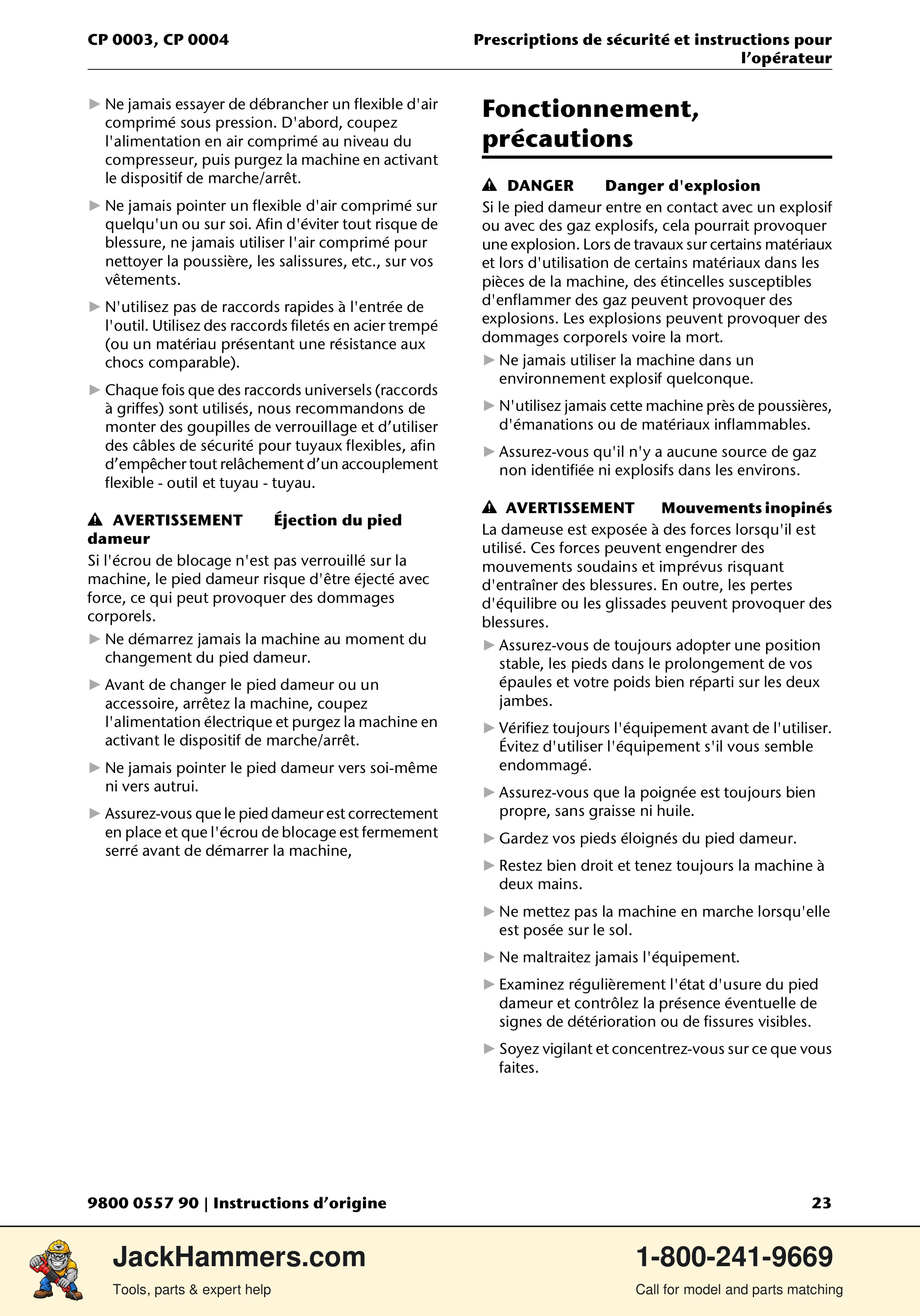 Chicago Pneumatic CP 0004 PDF page 23 of 216