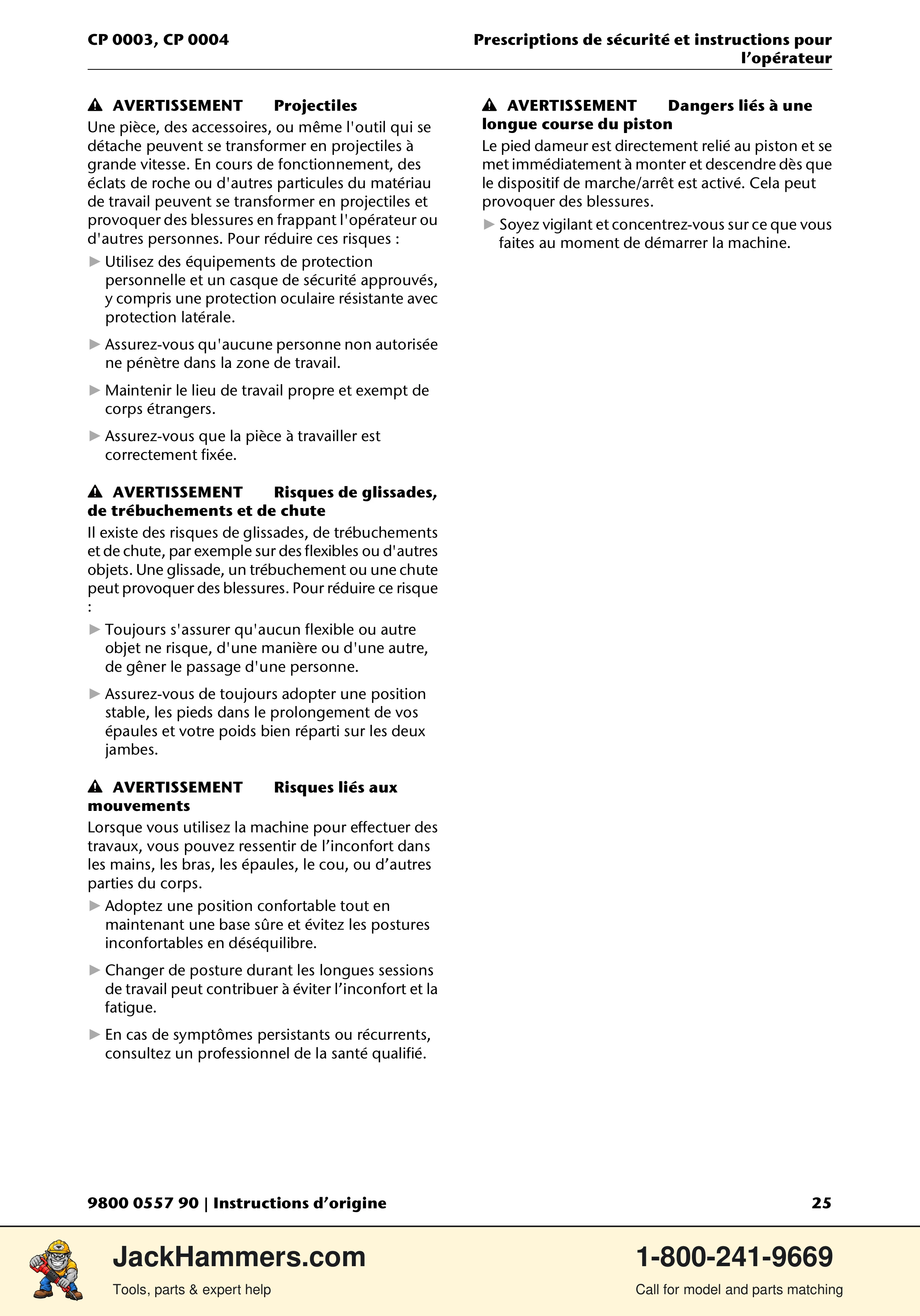 Chicago Pneumatic CP 0004 PDF page 25 of 216