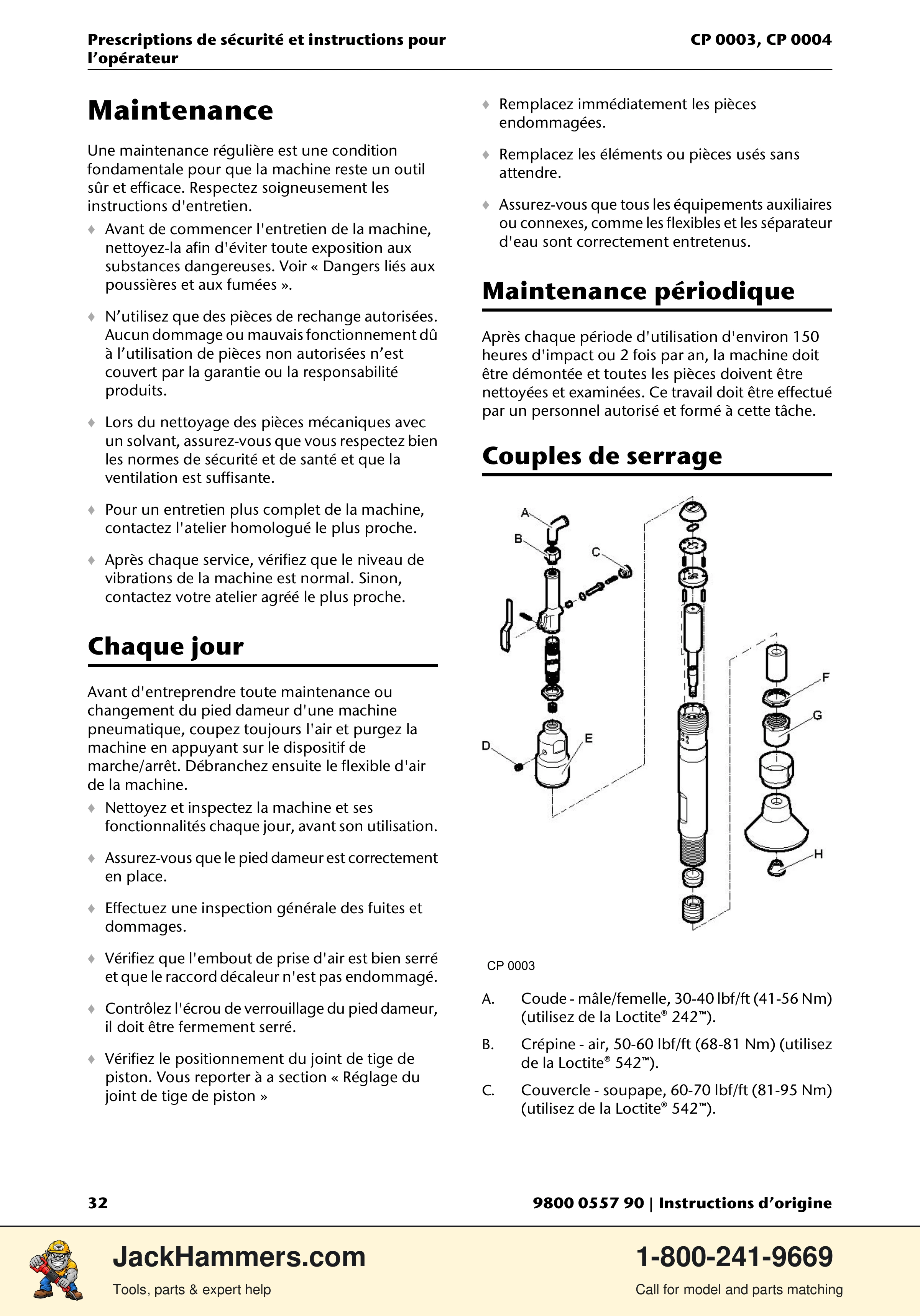 Chicago Pneumatic CP 0004 PDF page 32 of 216