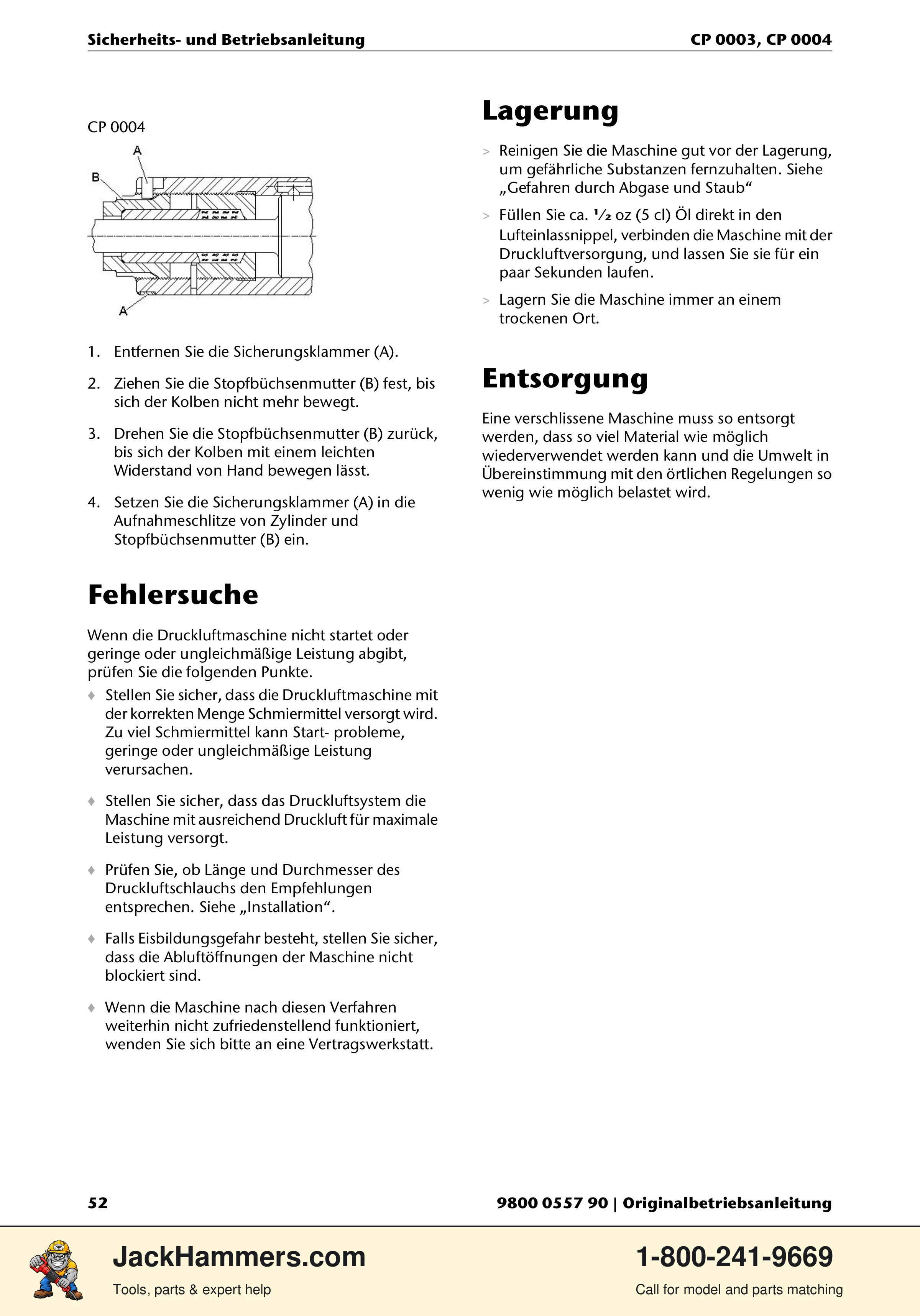 Chicago Pneumatic CP 0004 PDF page 52 of 216