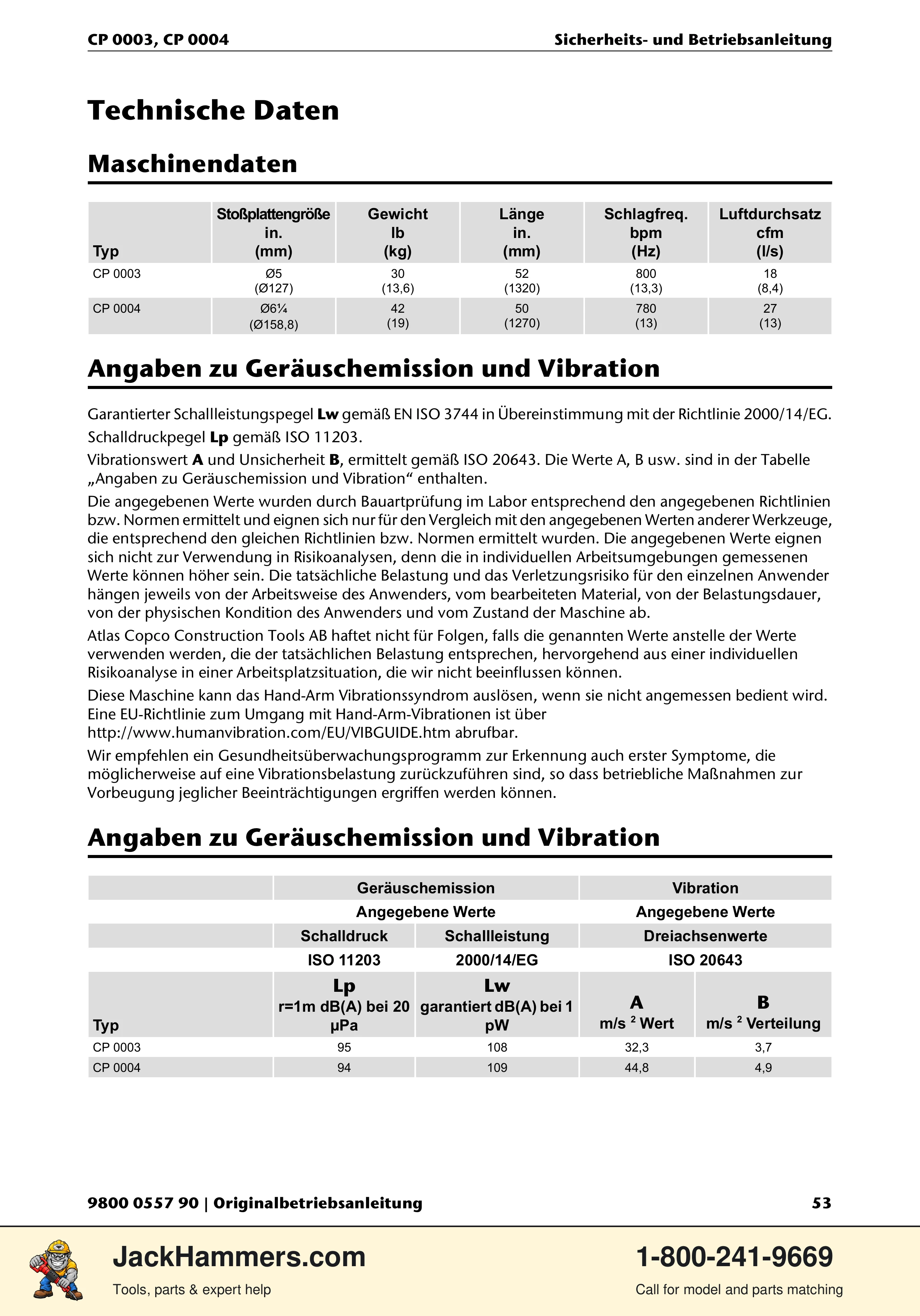 Chicago Pneumatic CP 0004 PDF page 53 of 216