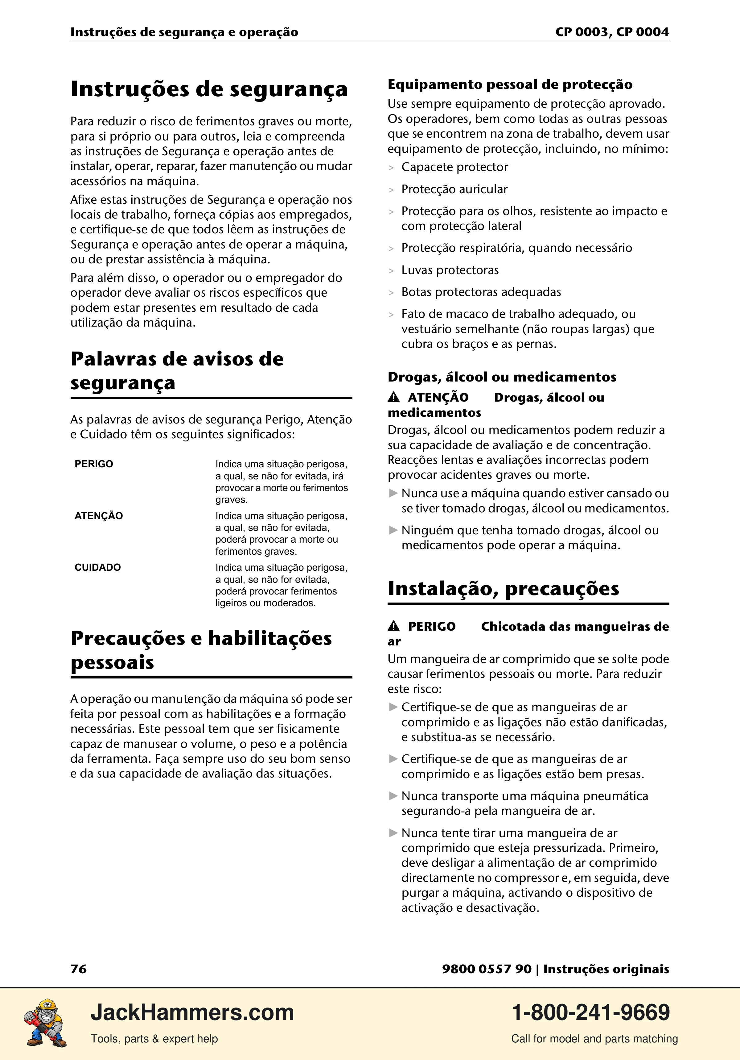 Chicago Pneumatic CP 0004 PDF page 76 of 216