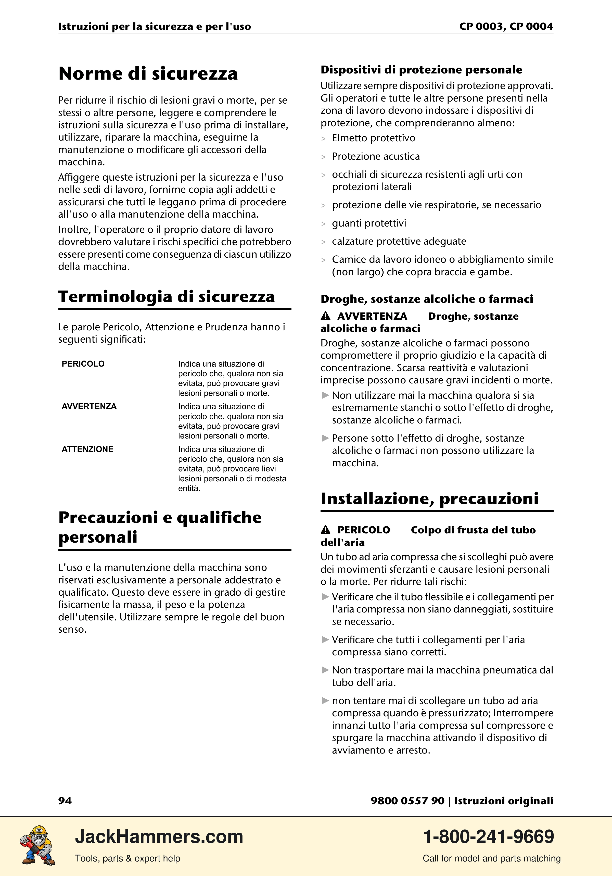 Chicago Pneumatic CP 0004 PDF page 94 of 216