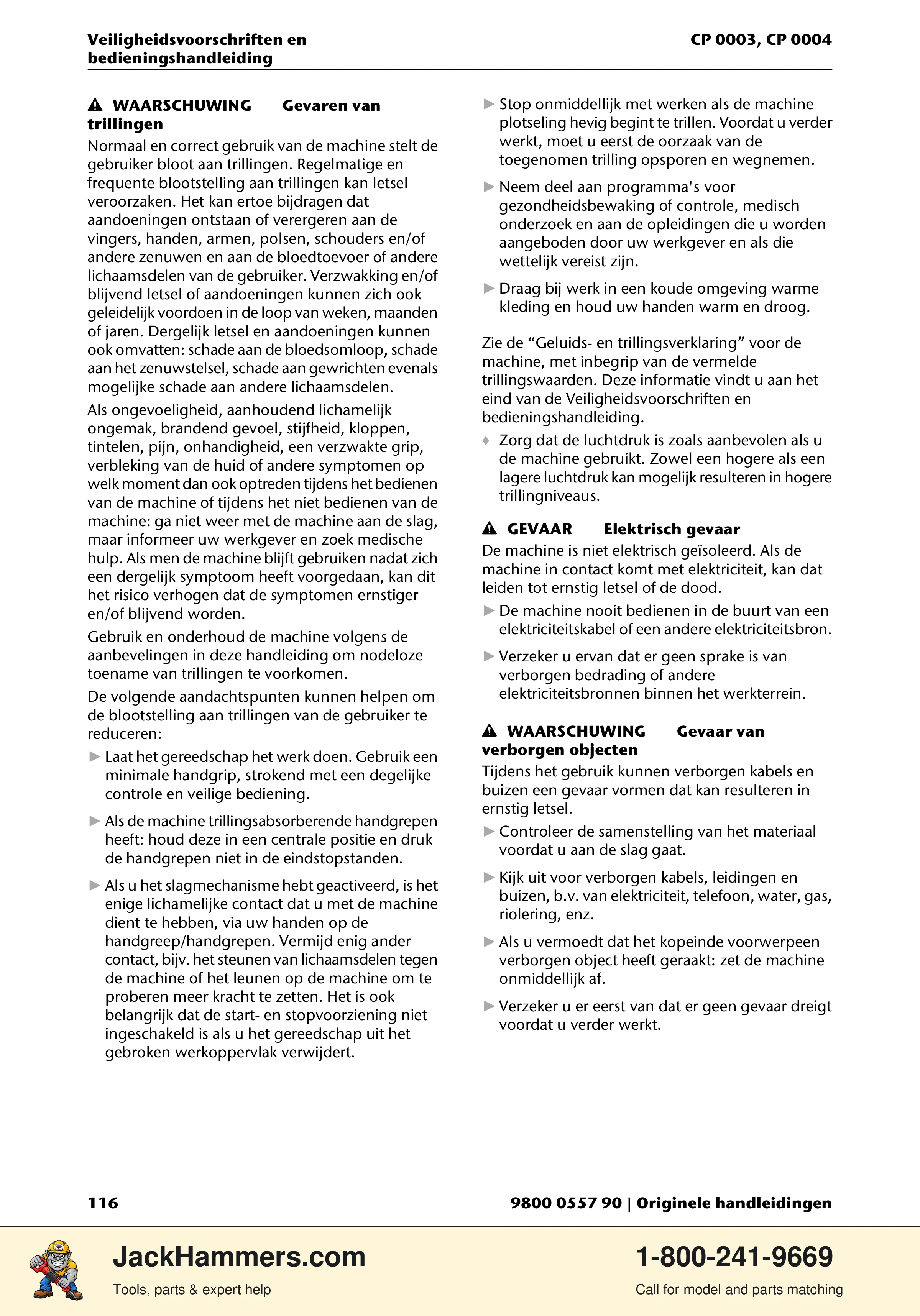 Chicago Pneumatic CP 0004 PDF page 116 of 216