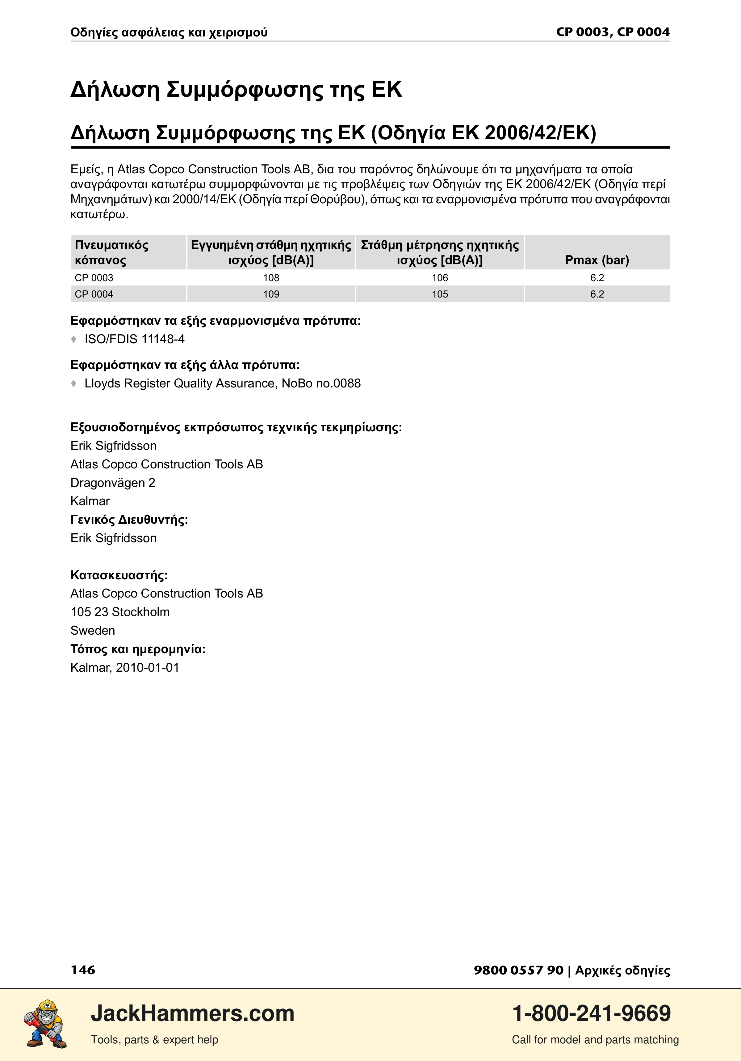 Chicago Pneumatic CP 0004 PDF page 146 of 216