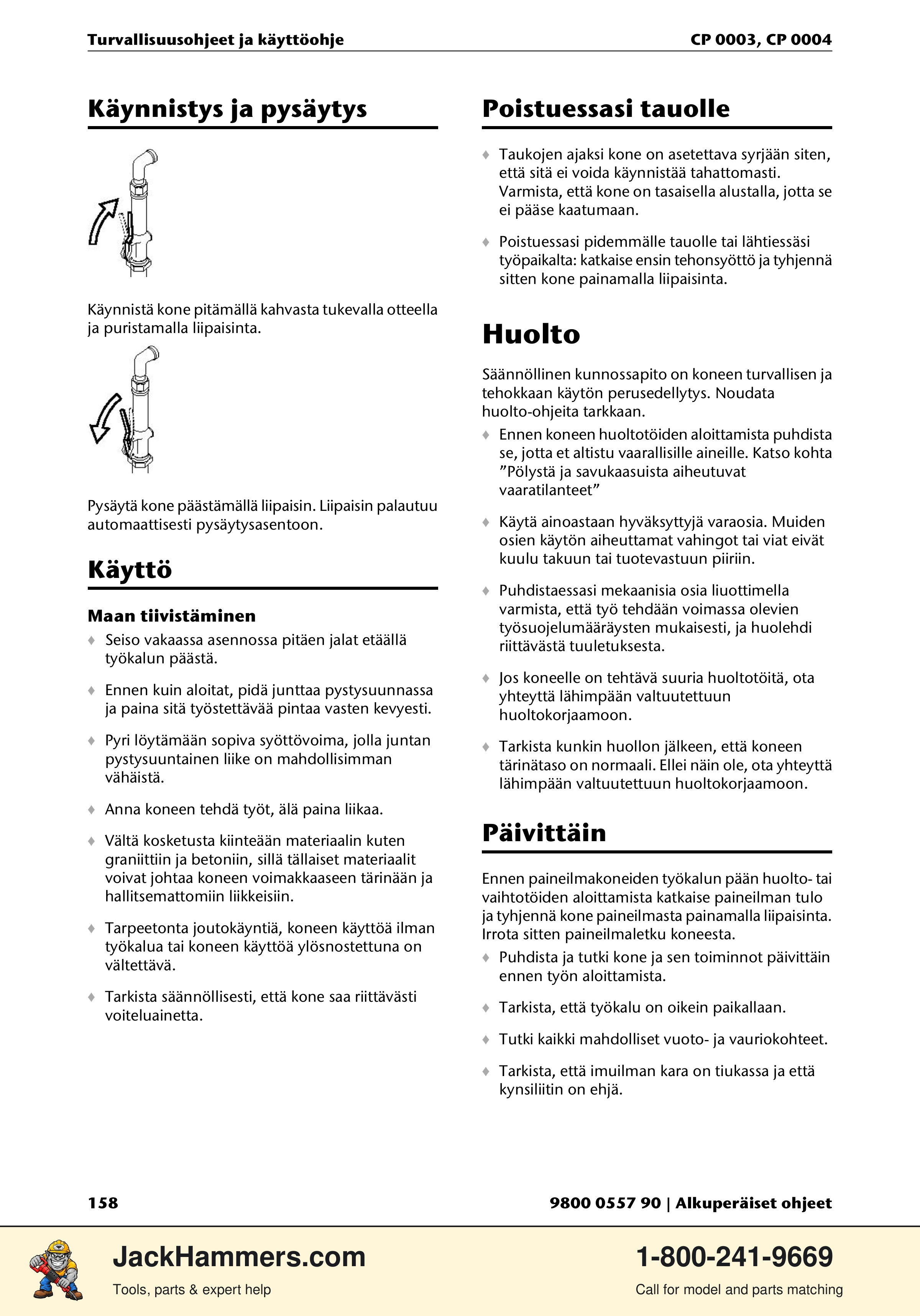 Chicago Pneumatic CP 0004 PDF page 158 of 216