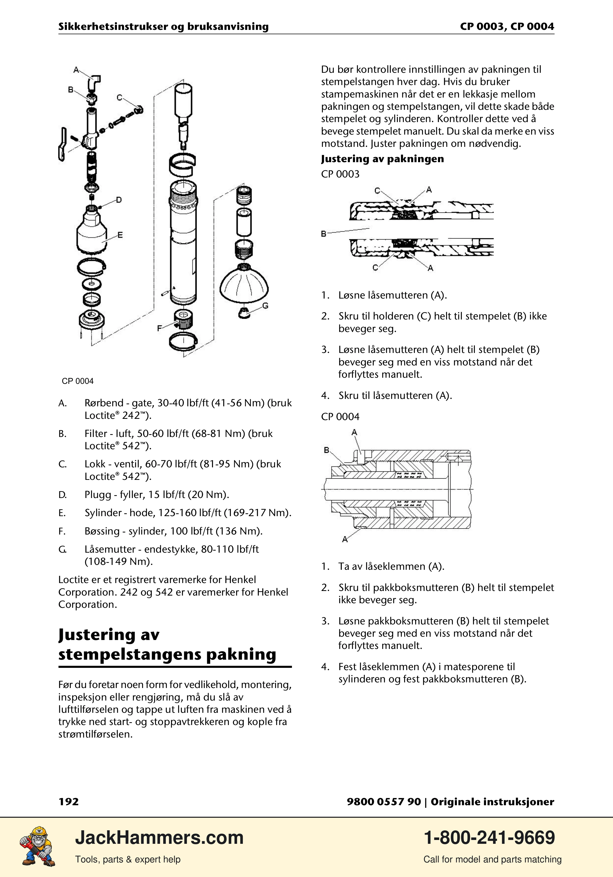 Chicago Pneumatic CP 0004 PDF page 192 of 216