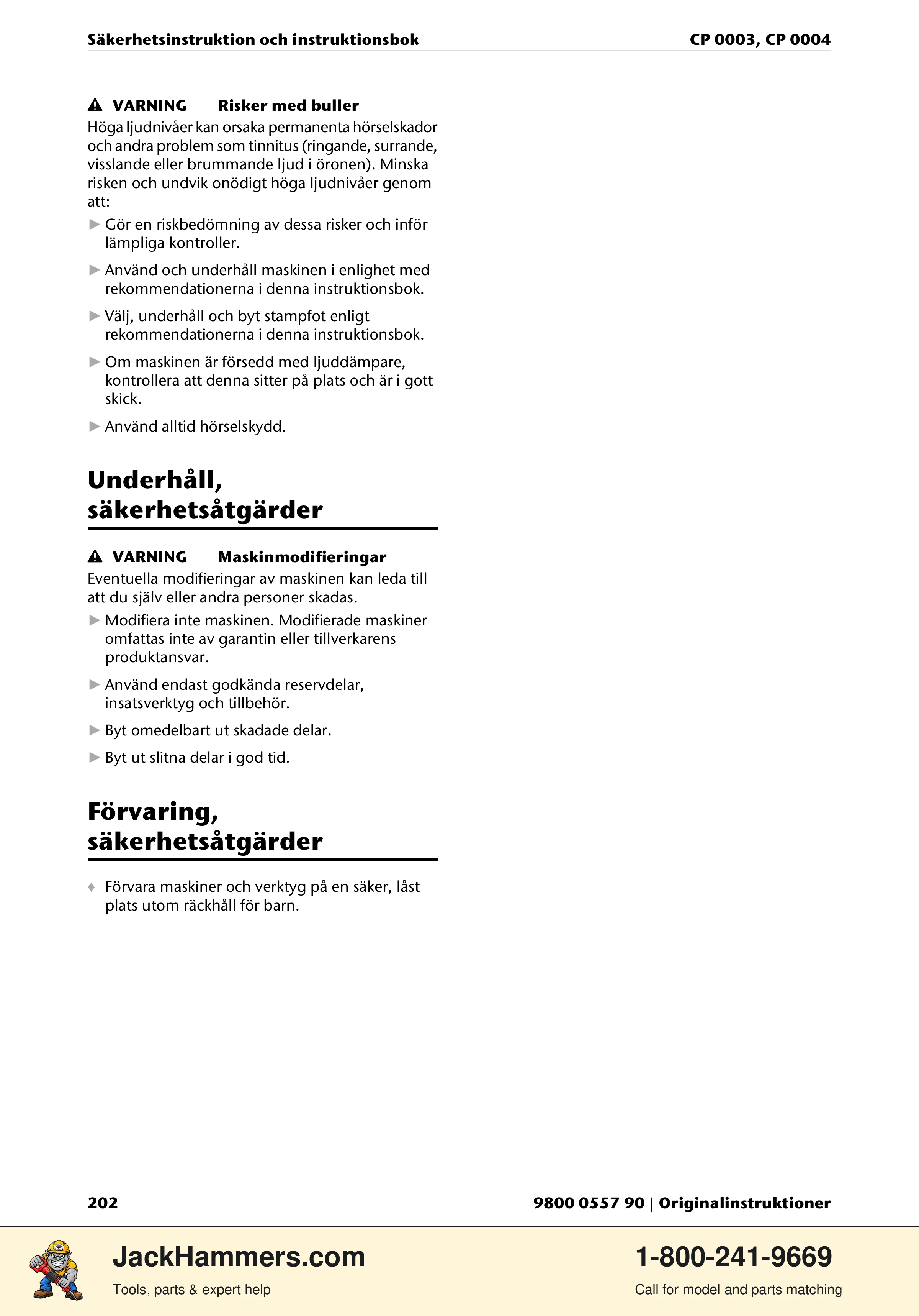 Chicago Pneumatic CP 0004 PDF page 202 of 216