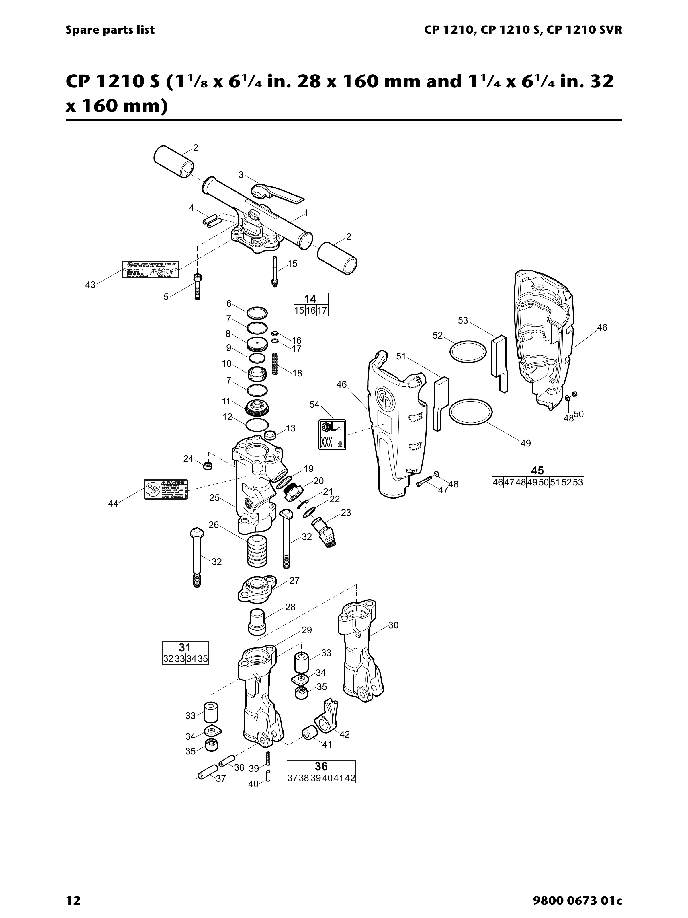 Chicago Pneumatic 1210 PDF page 12 of 32