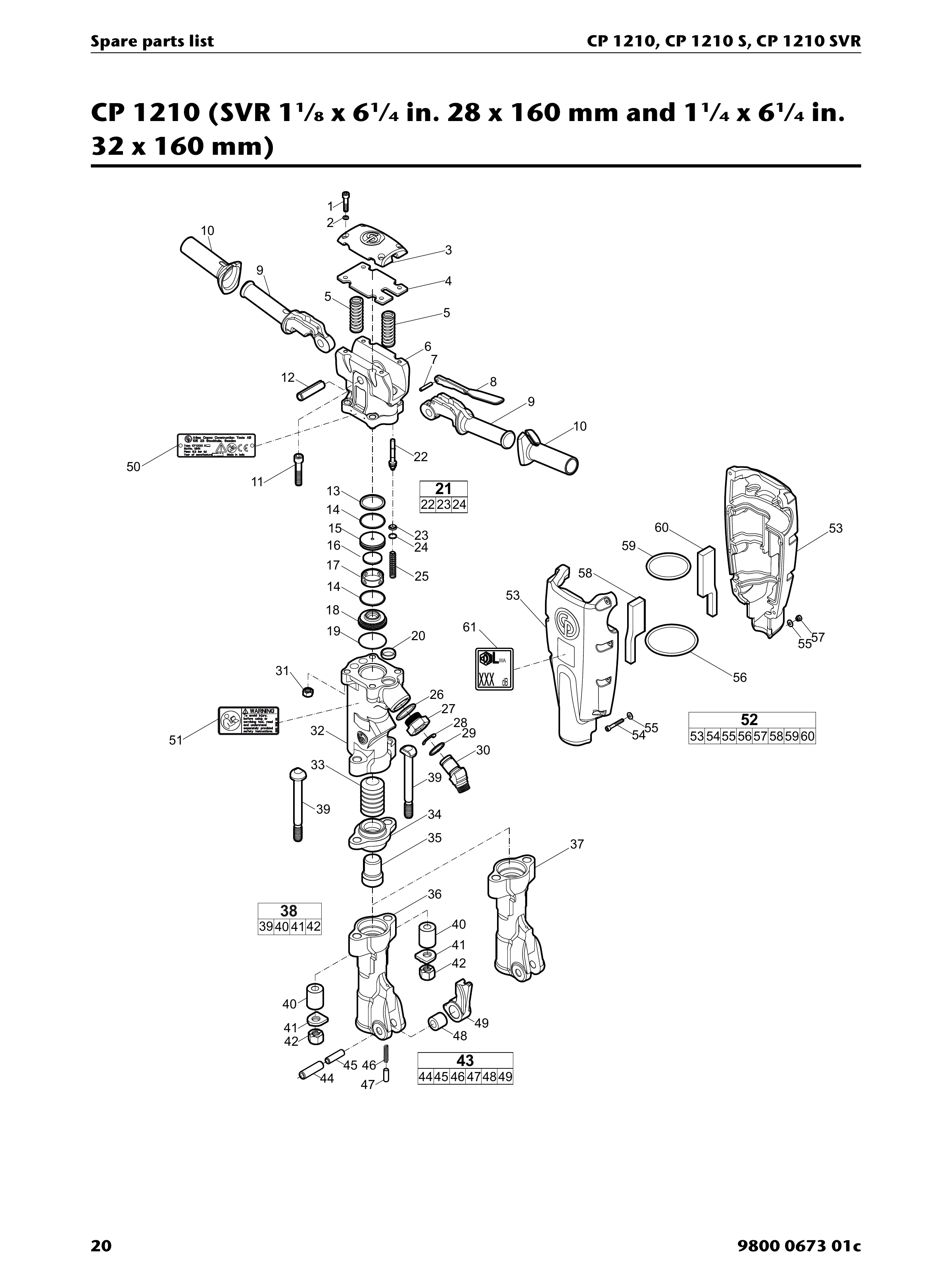 Chicago Pneumatic 1210 PDF page 20 of 32
