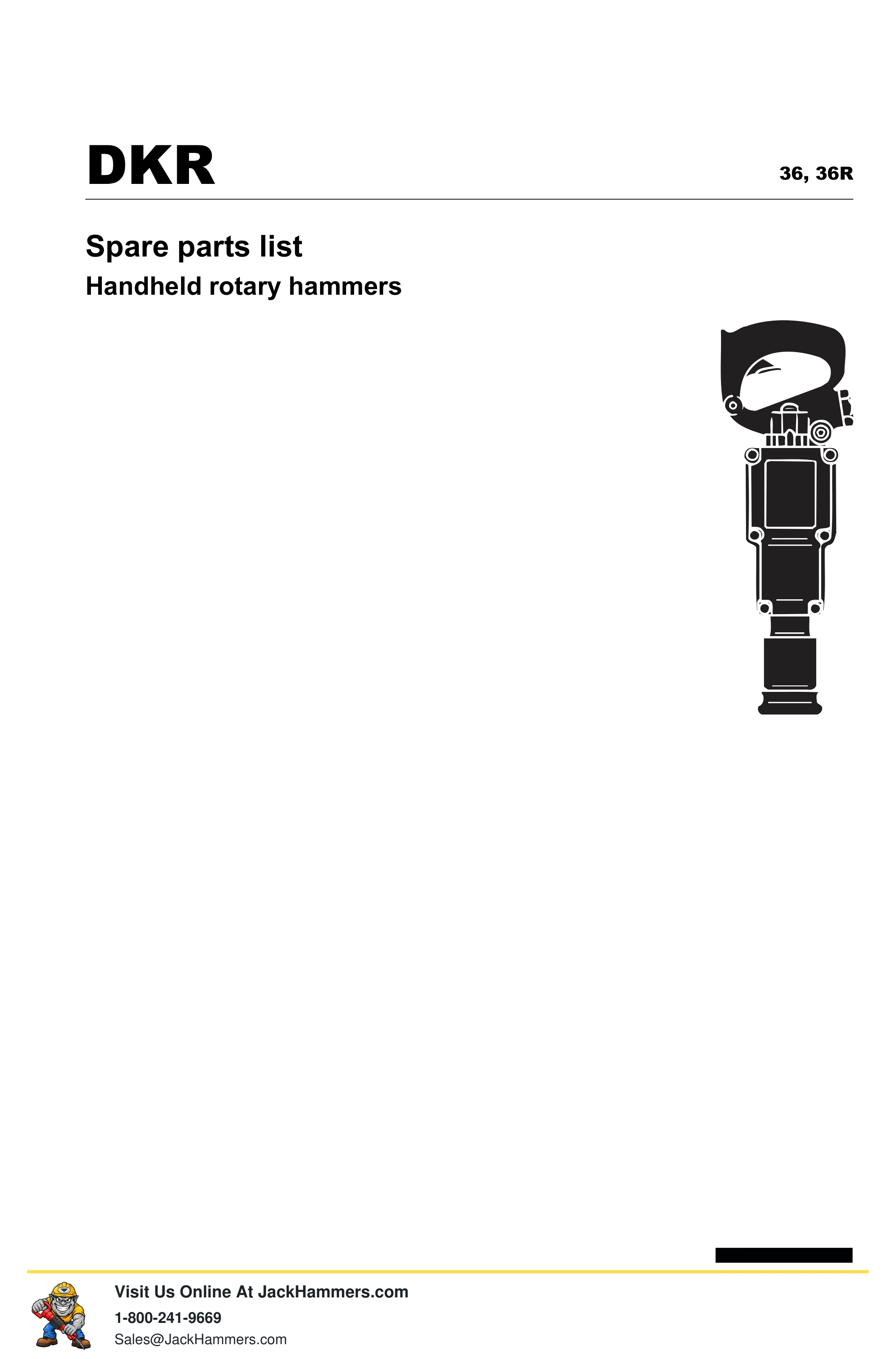 Atlas Copco DKR 36 Series PDF page 1 of 16