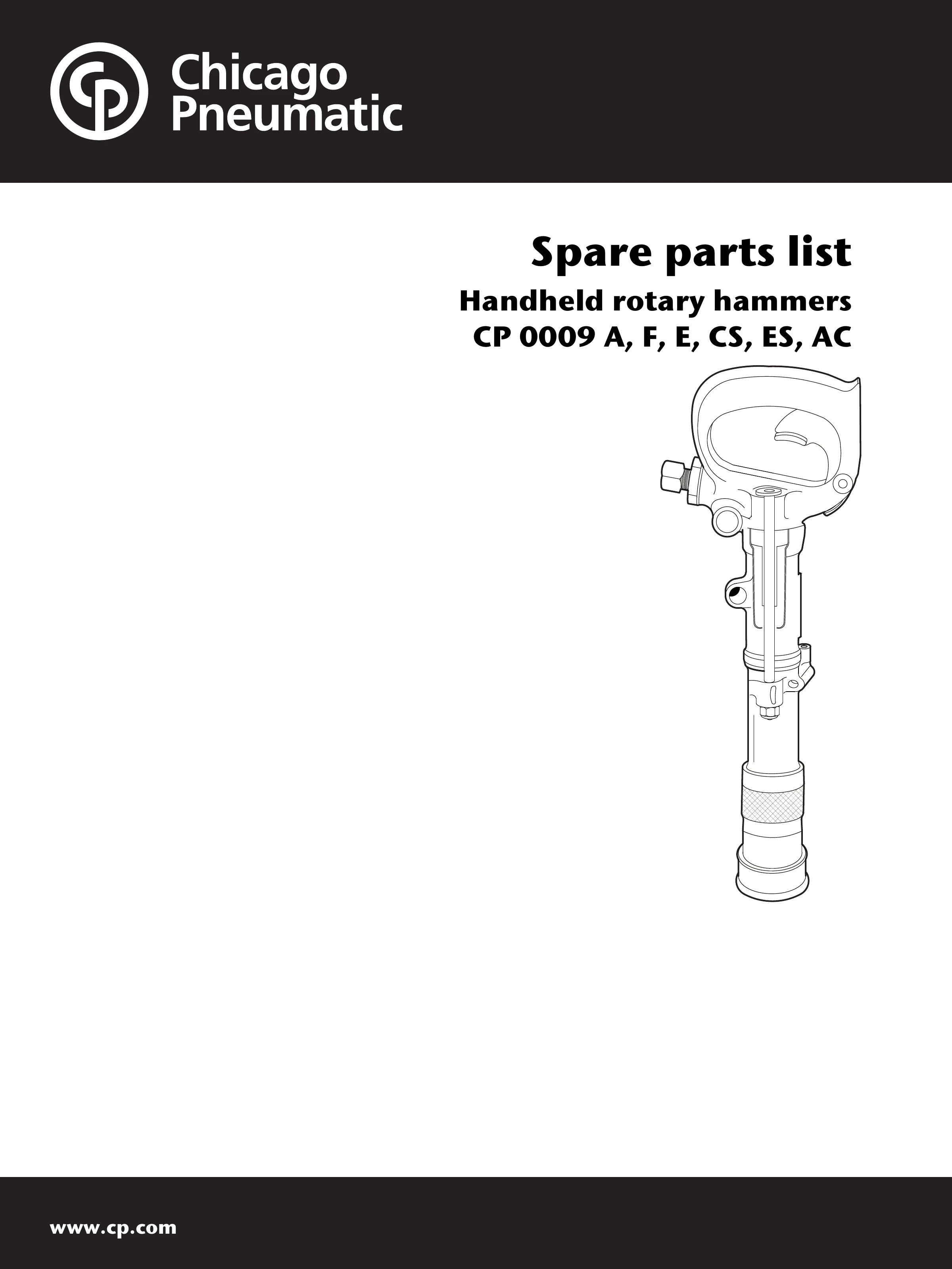 Chicago Pneumatic 0009 Series PDF page 1 of 28