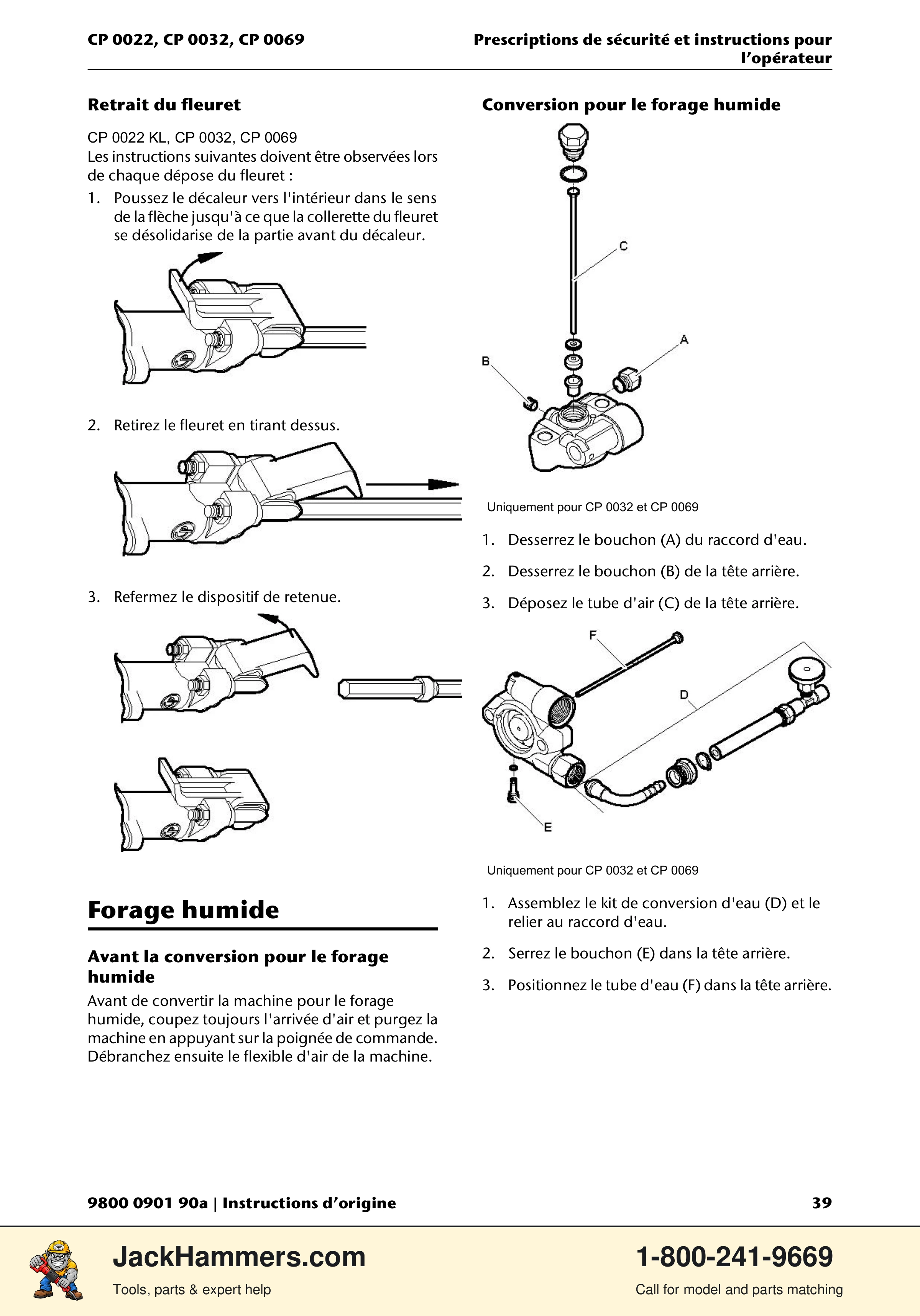 Chicago Pneumatic 0022 Series / 0032 Series / 0069 Series PDF page 39 of 148