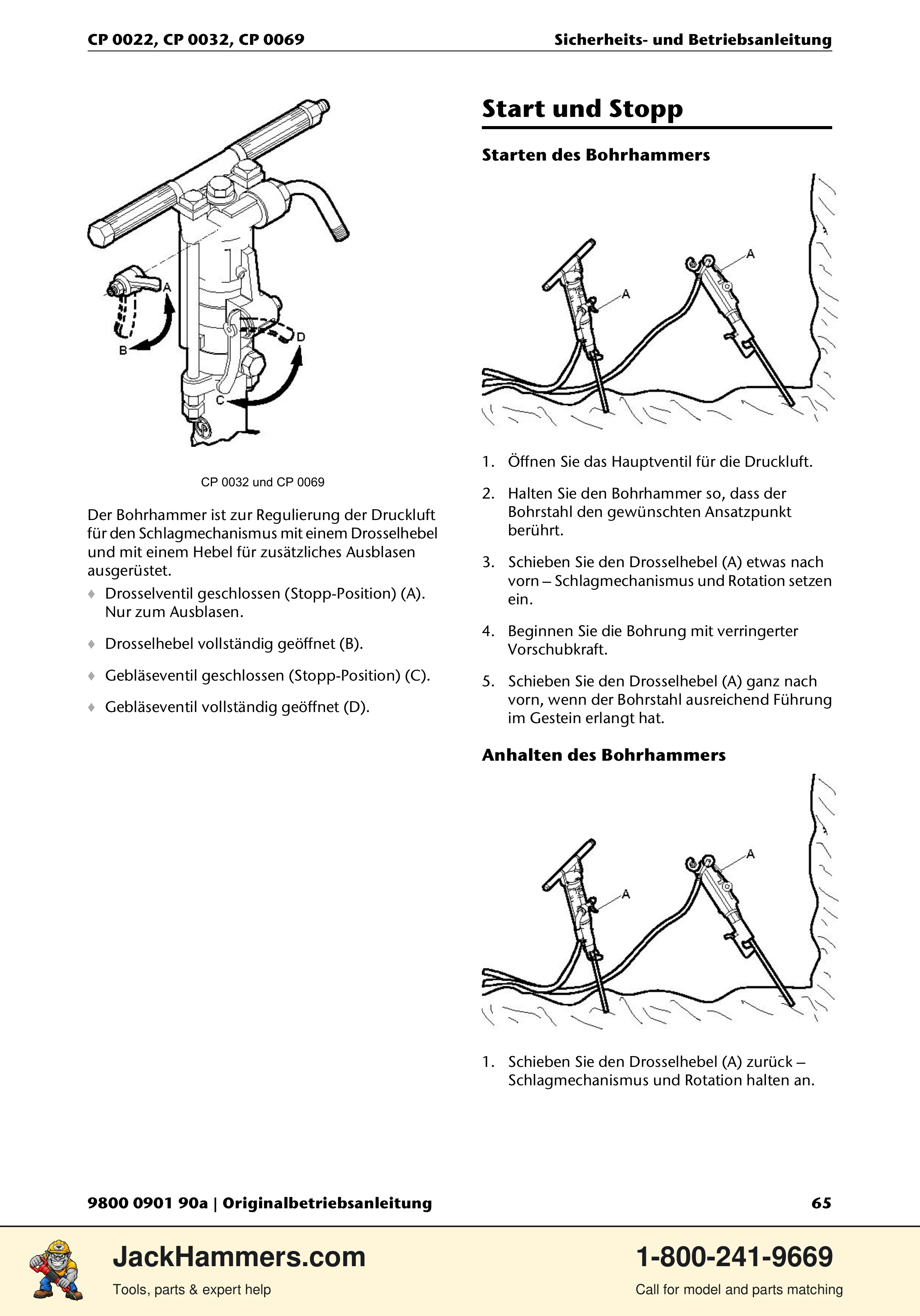 Chicago Pneumatic 0022 Series / 0032 Series / 0069 Series PDF page 65 of 148