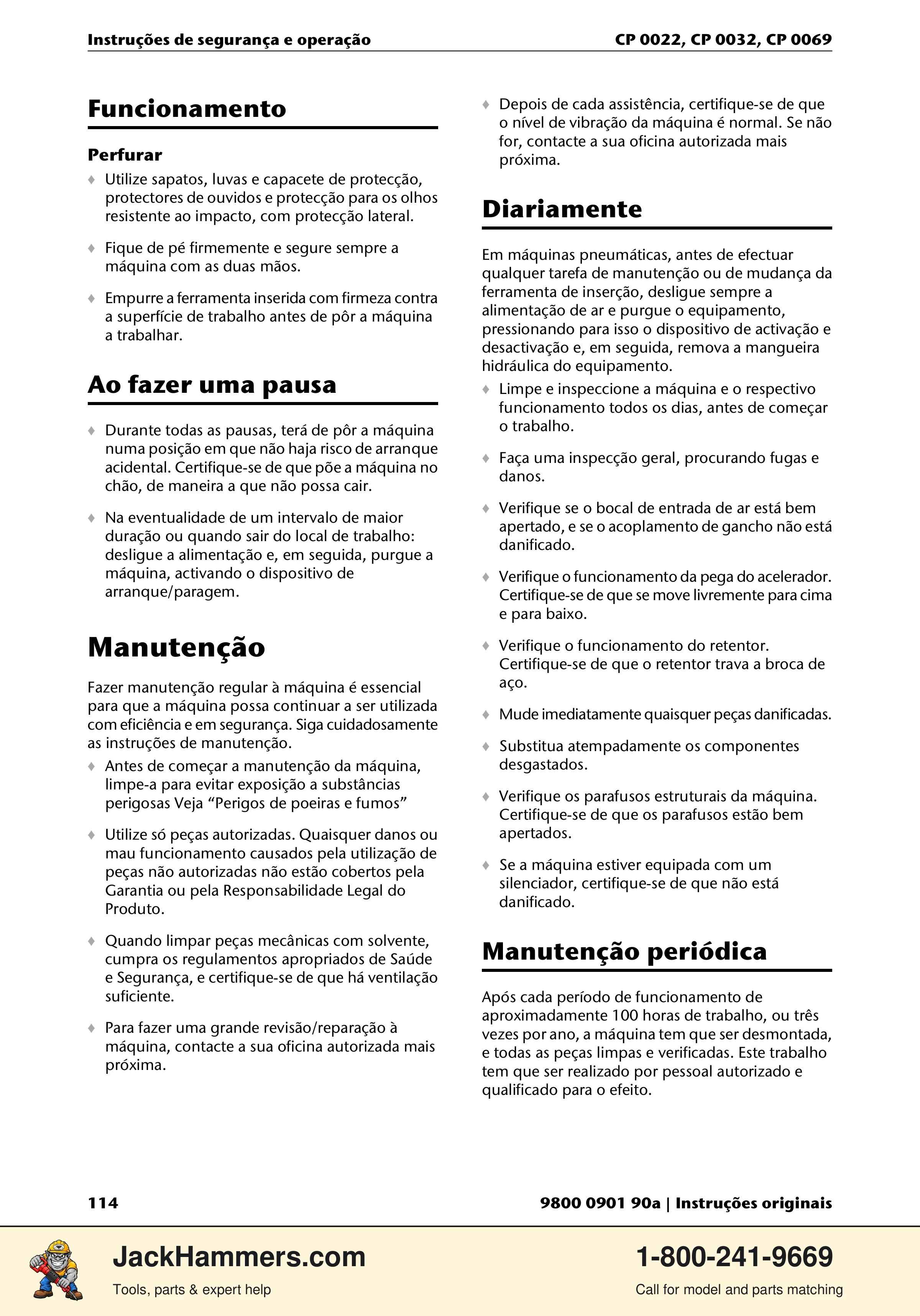 Chicago Pneumatic 0022 Series / 0032 Series / 0069 Series PDF page 114 of 148