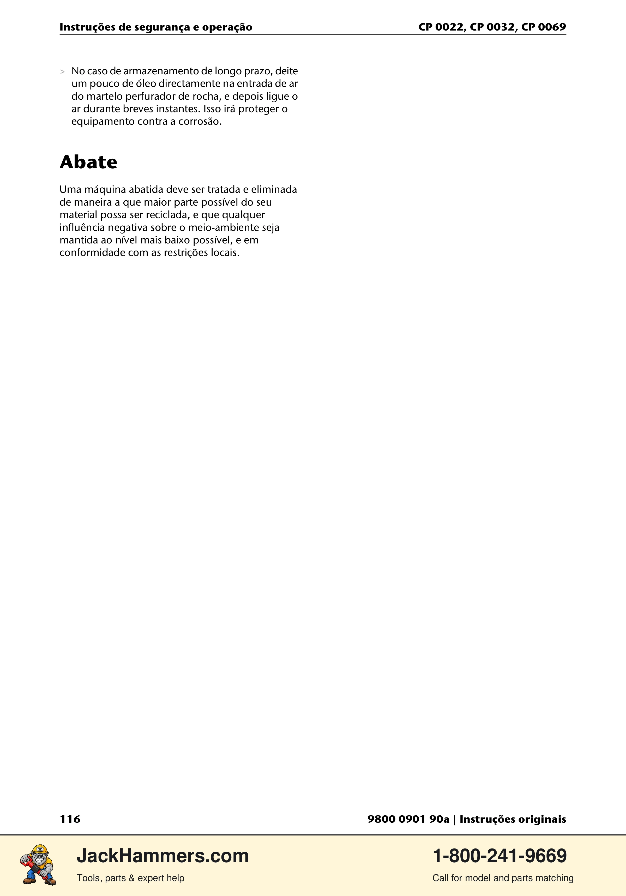 Chicago Pneumatic 0022 Series / 0032 Series / 0069 Series PDF page 116 of 148