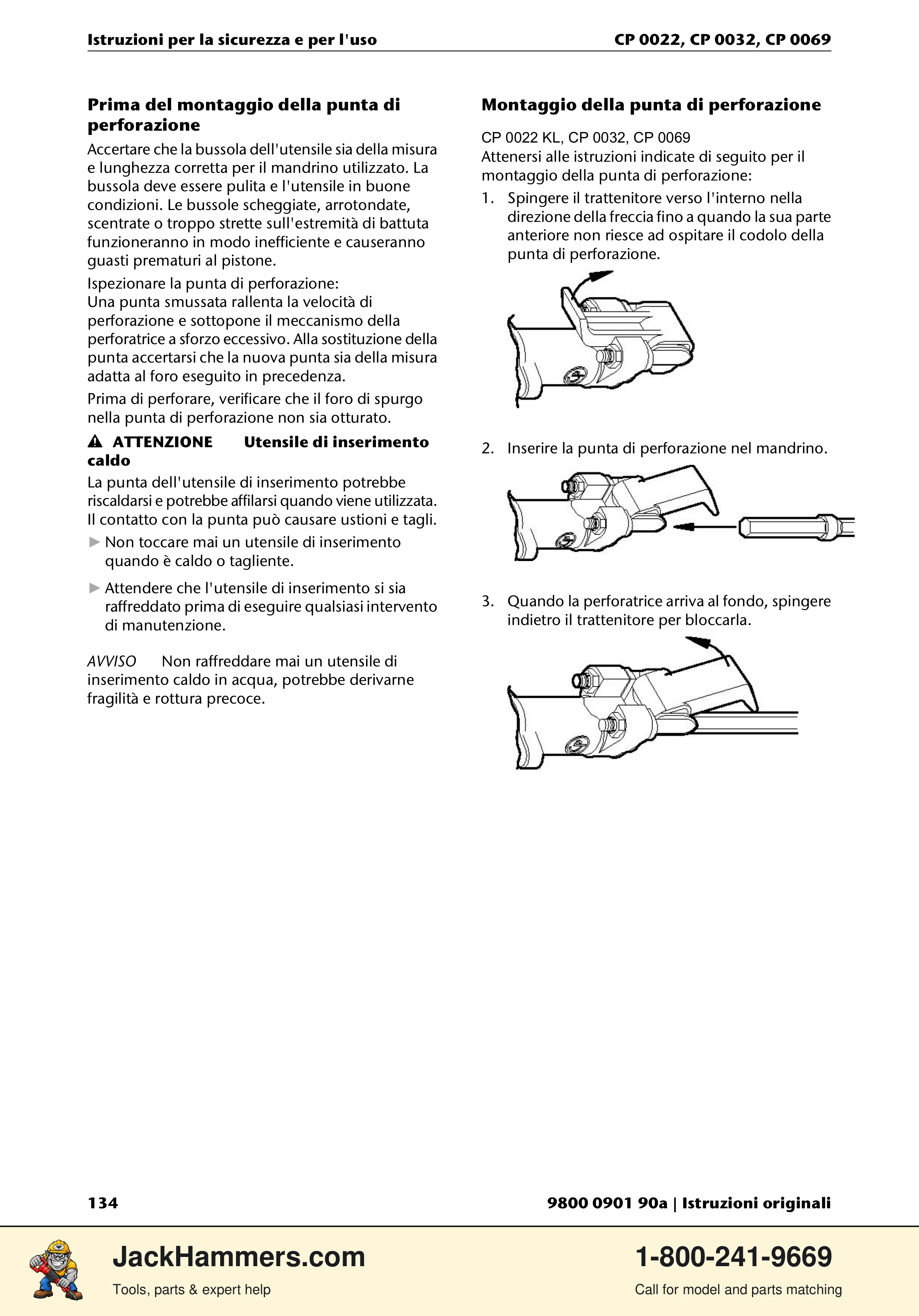 Chicago Pneumatic 0022 Series / 0032 Series / 0069 Series PDF page 134 of 148