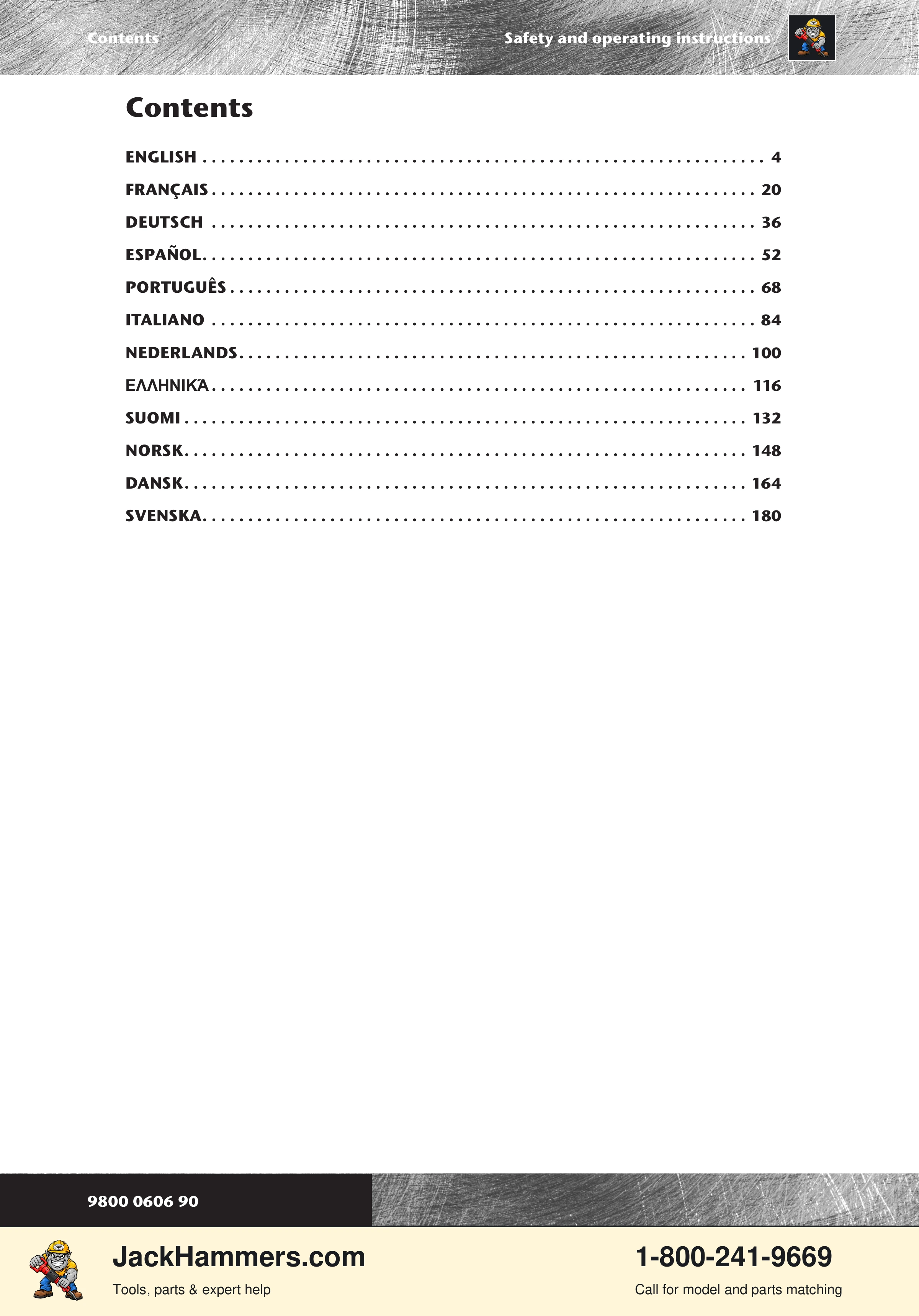 Chicago Pneumatic CP 4123 / 4125 PDF page 3 of 196