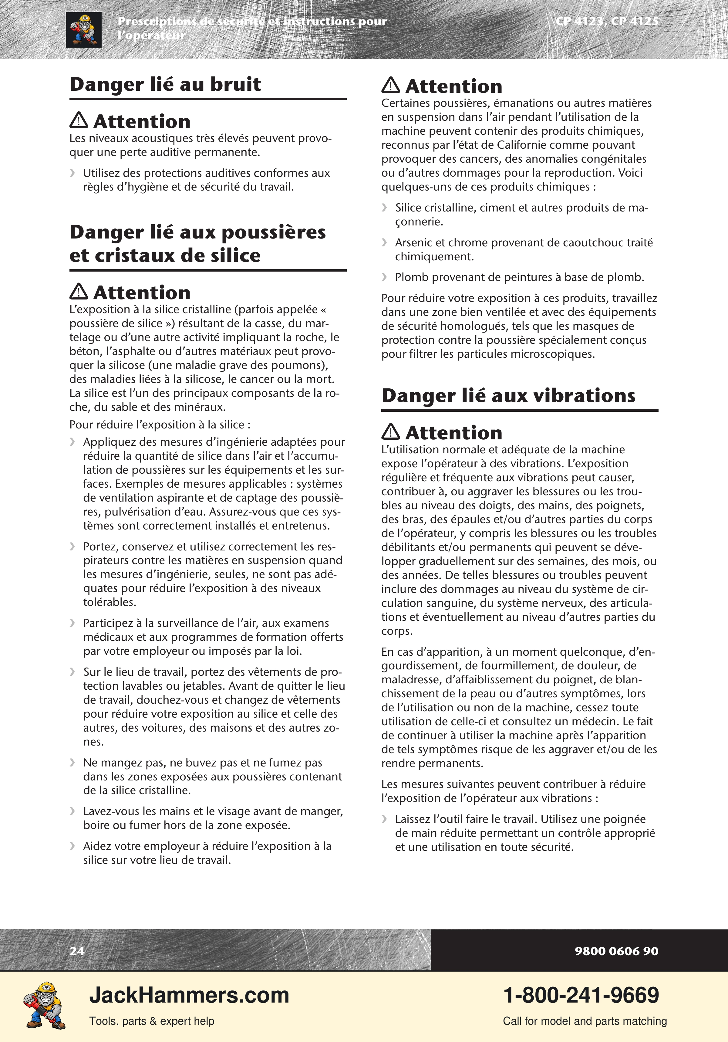 Chicago Pneumatic CP 4123 / 4125 PDF page 24 of 196